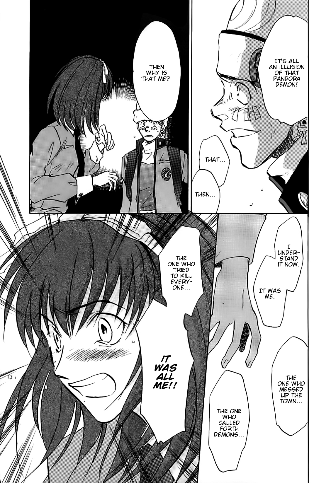 Megami Ibunroku - Persona Chapter 37 page 23 - Chapter 37: Loss (Paradise Lost)