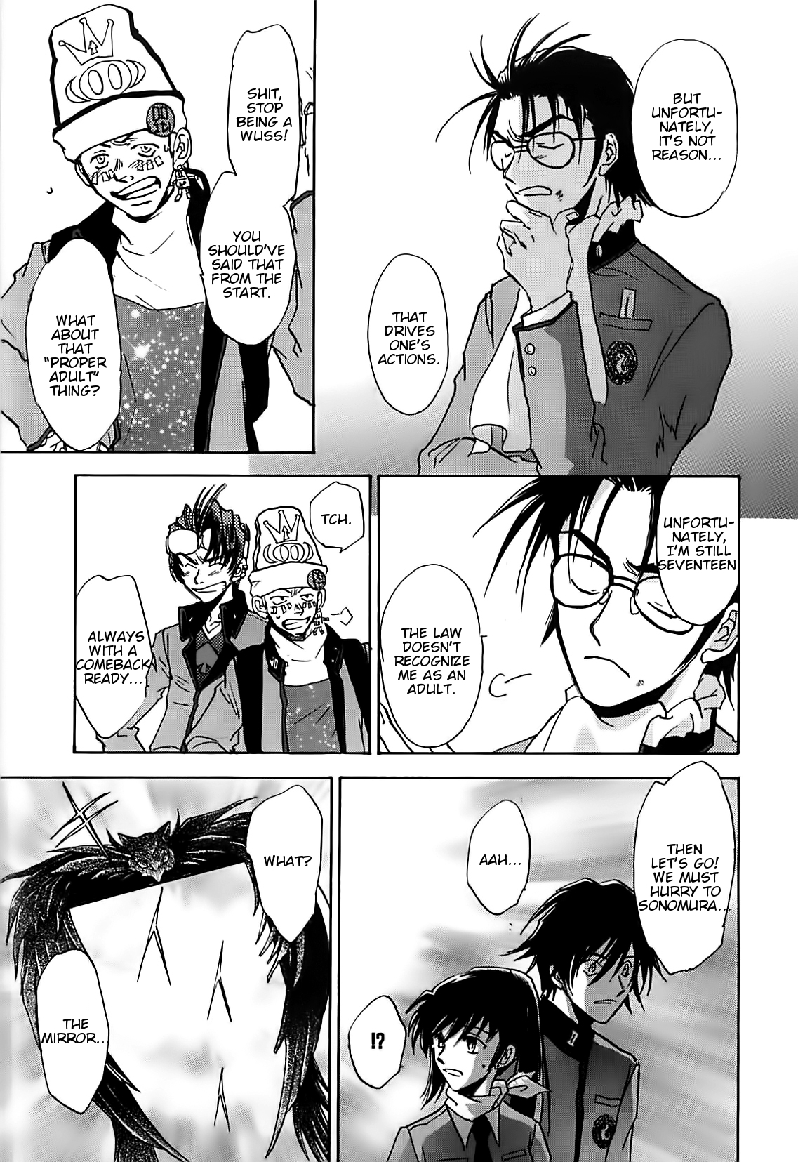 Megami Ibunroku - Persona Chapter 38 page 12 - Chapter 38: Decay (1)