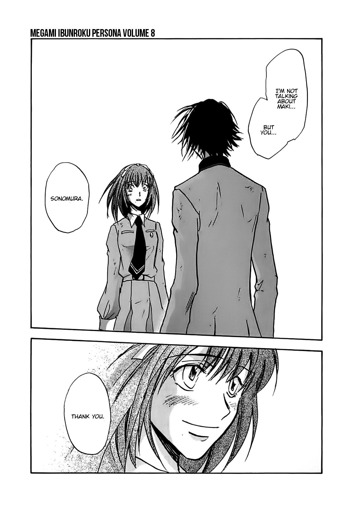 Megami Ibunroku - Persona Chapter 44 page 27 - Chapter 44: Promise