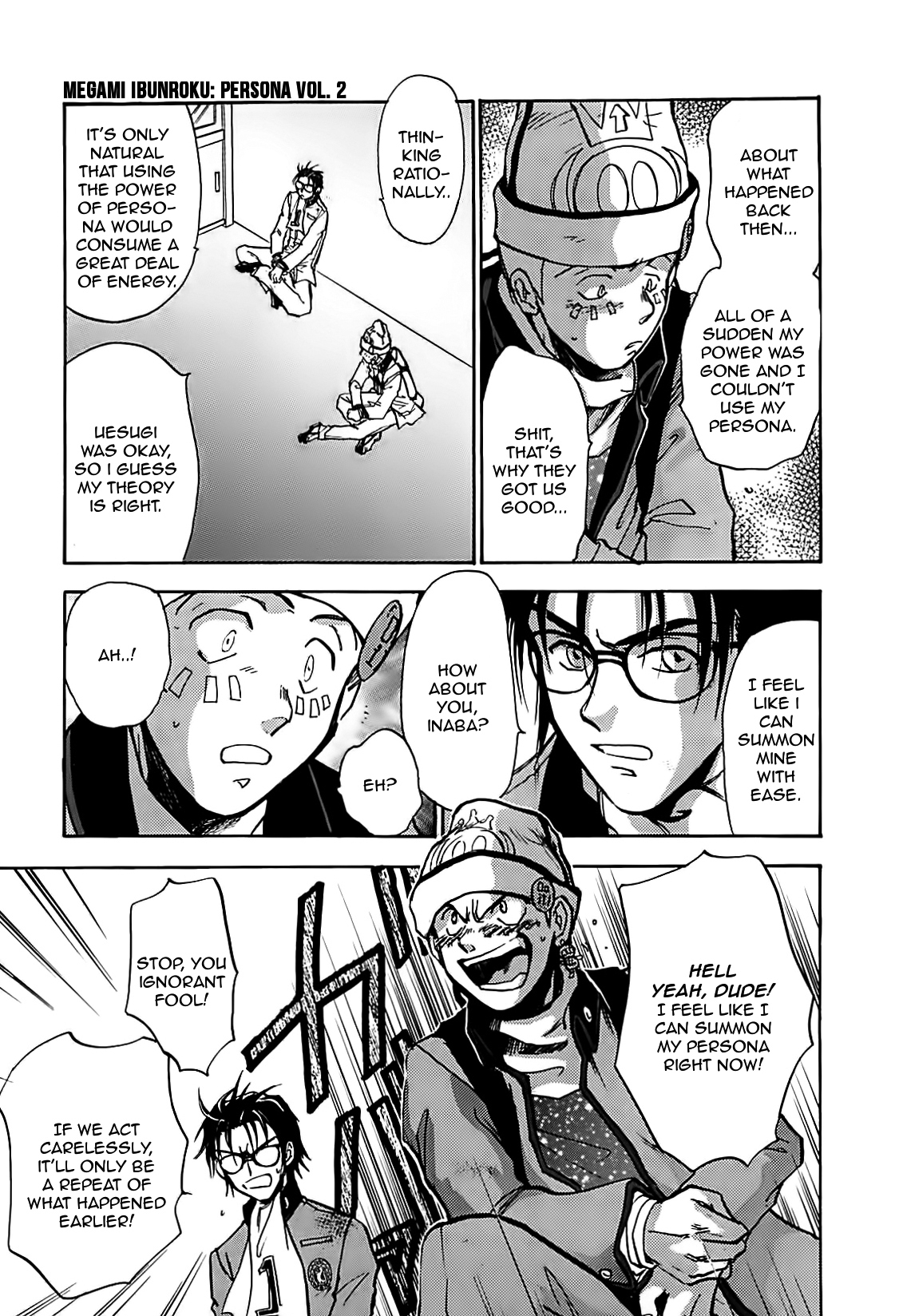 Megami Ibunroku - Persona Chapter 9 page 21 - Chapter 9: Infiltration