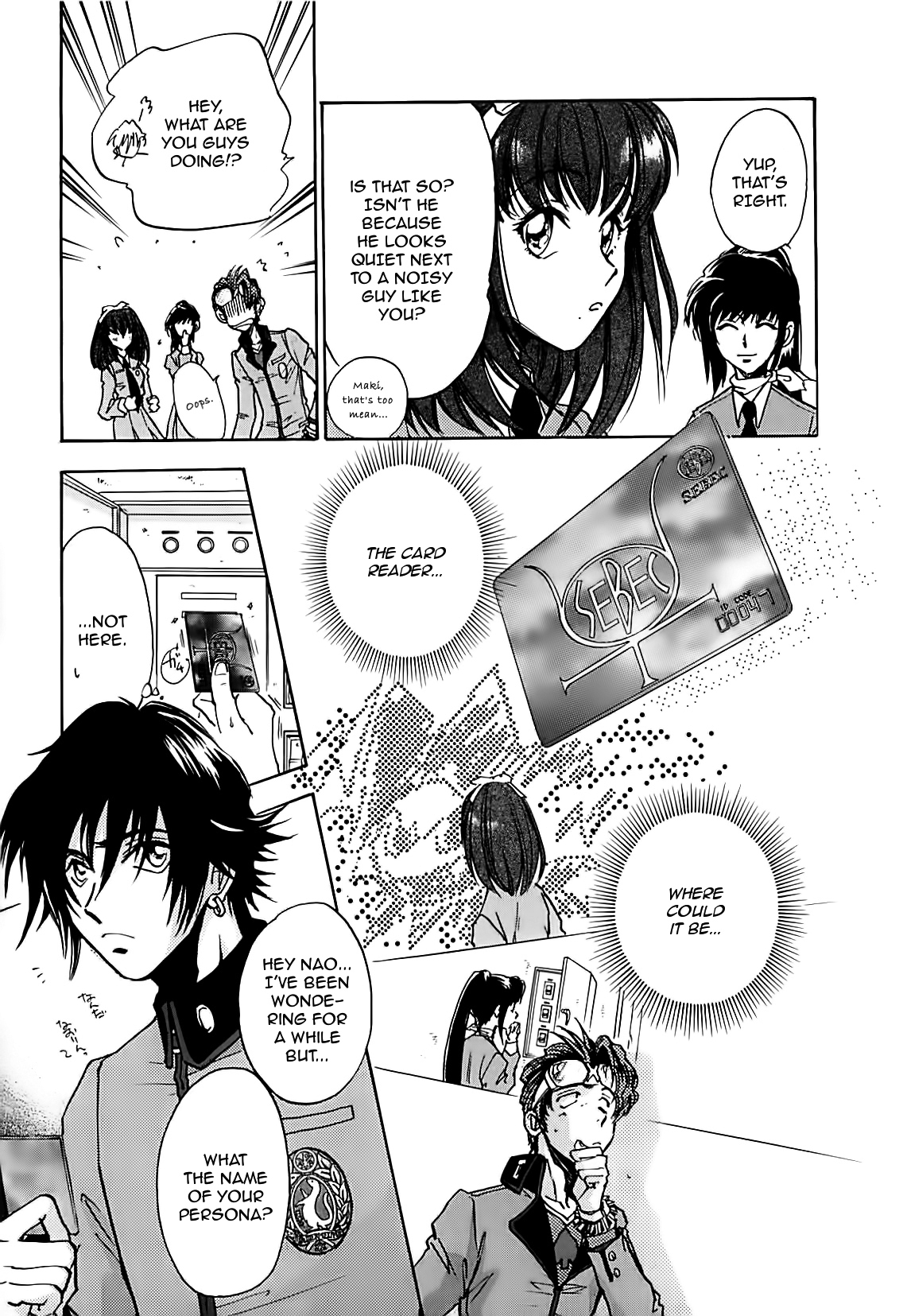 Megami Ibunroku - Persona Chapter 9 page 9 - Chapter 9: Infiltration