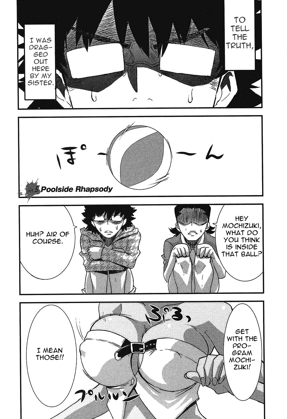 Megami no Carnaval Chapter 5.2 page 1 - Chapter 5 v2 : act.5 - Poolside Rhapsody