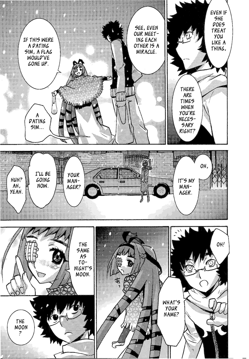 Megami no Carnaval Chapter 7.2 page 24 - Chapter 7 v2 : act.7 - Snow, Moon, and Flowers