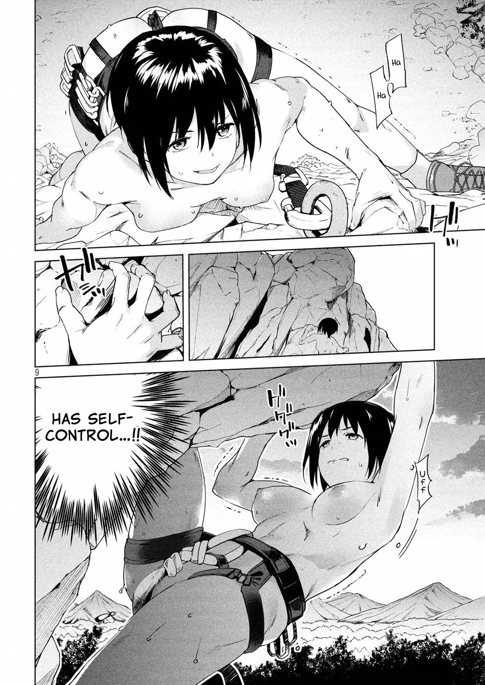 Megami no Sprinter Chapter 14 page 10 - Chapter 14: The 14th Day: Because There's a Mountain Over There