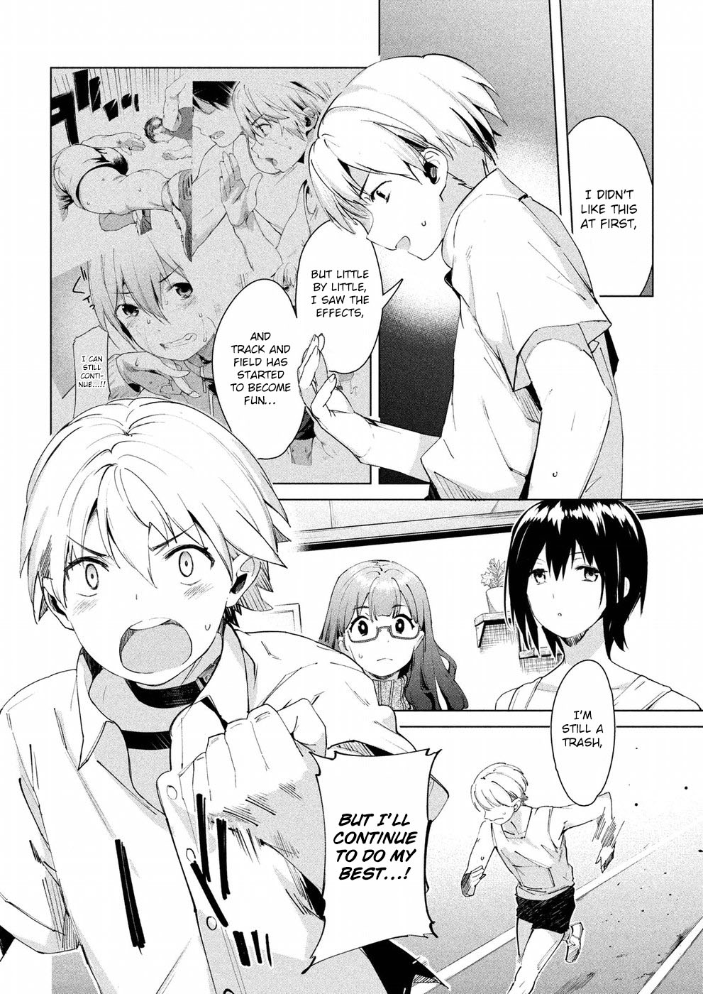 Megami no Sprinter Chapter 14 page 25 - Chapter 14: The 14th Day: Because There's a Mountain Over There