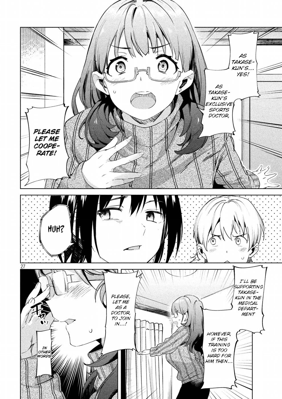 Megami no Sprinter Chapter 14 page 27 - Chapter 14: The 14th Day: Because There's a Mountain Over There