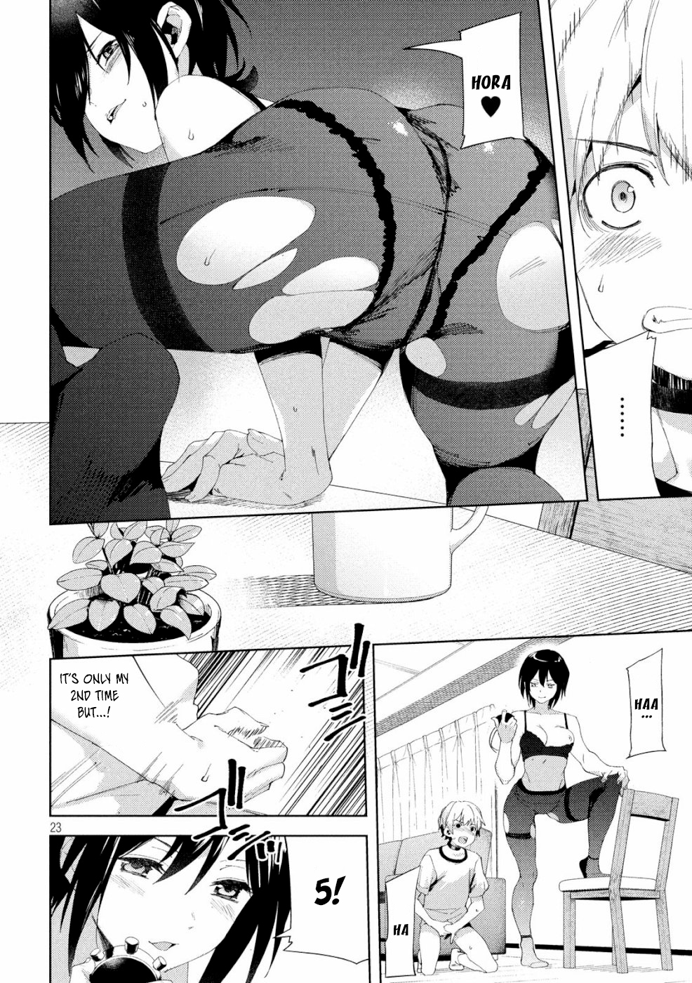 Megami no Sprinter Chapter 19 page 24 - Chapter 19: Throb! My PC Muscle!