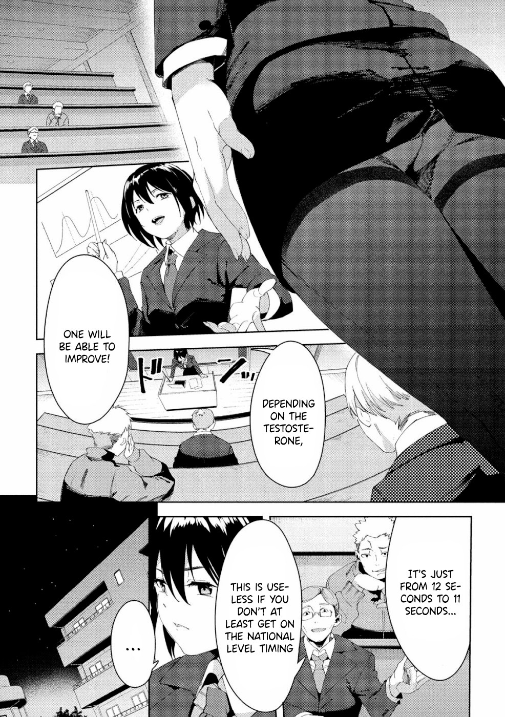Megami no Sprinter Chapter 19 page 8 - Chapter 19: Throb! My PC Muscle!