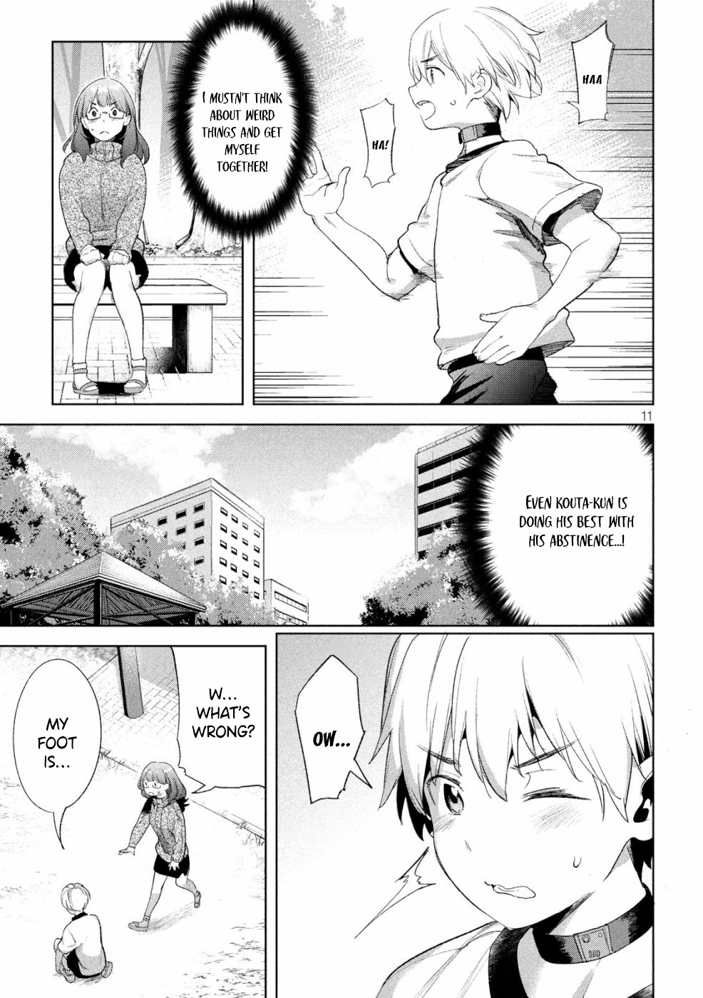 Megami no Sprinter Chapter 21 page 12 - Chapter 21: The 21st Day: Overcoming Trials
