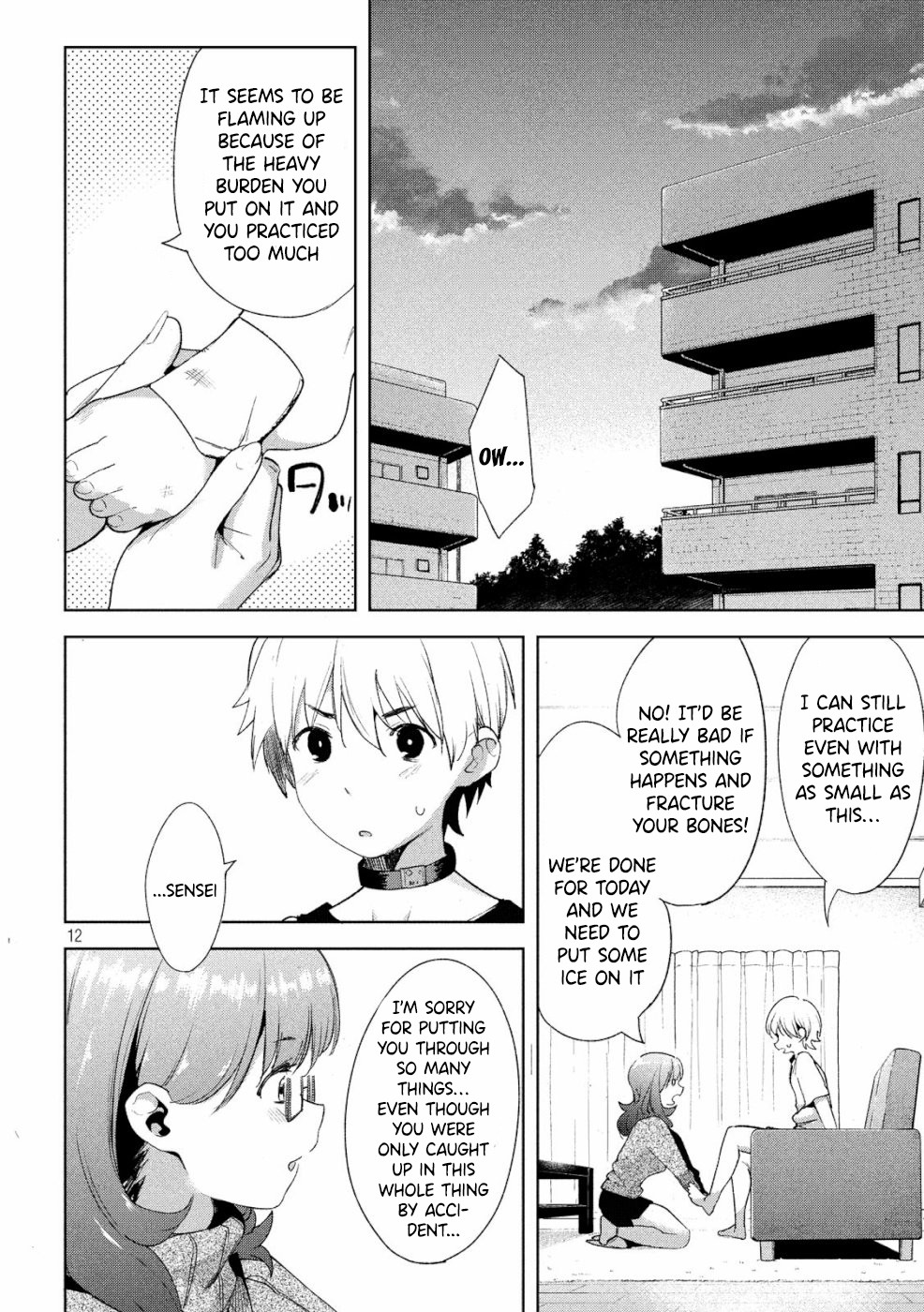 Megami no Sprinter Chapter 21 page 13 - Chapter 21: The 21st Day: Overcoming Trials
