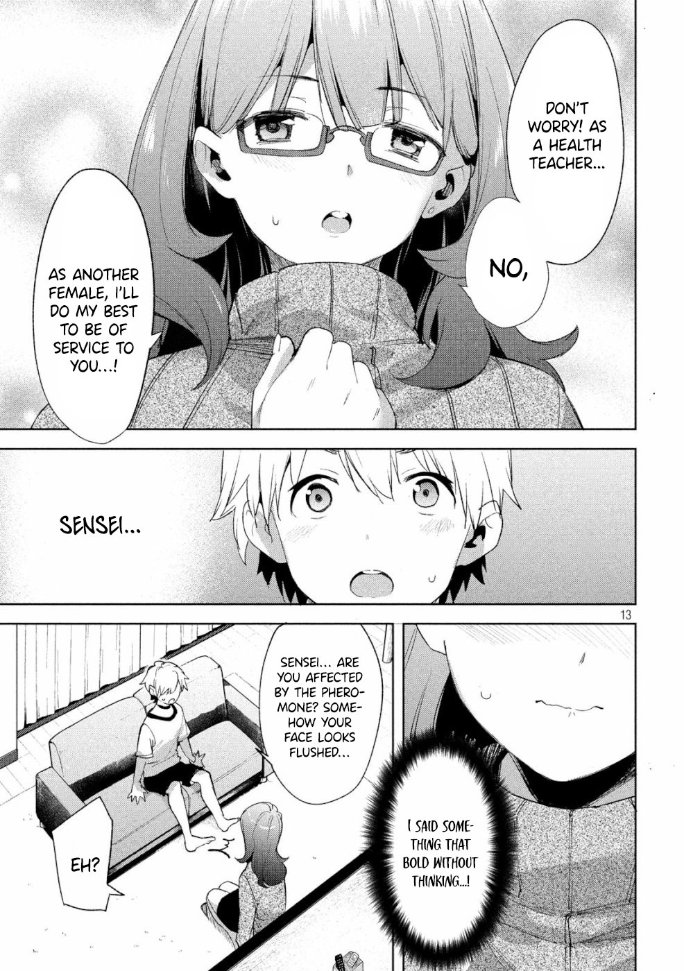 Megami no Sprinter Chapter 21 page 14 - Chapter 21: The 21st Day: Overcoming Trials