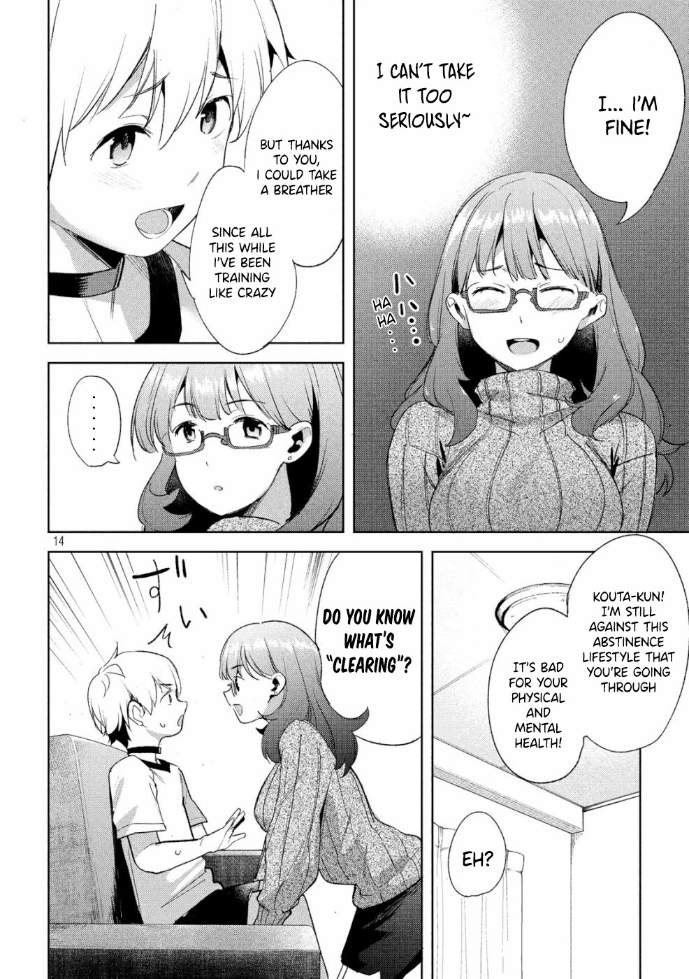 Megami no Sprinter Chapter 21 page 15 - Chapter 21: The 21st Day: Overcoming Trials