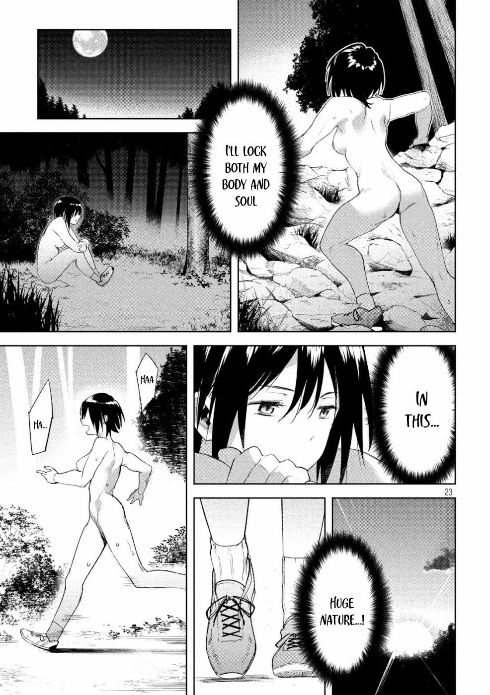 Megami no Sprinter Chapter 21 page 24 - Chapter 21: The 21st Day: Overcoming Trials