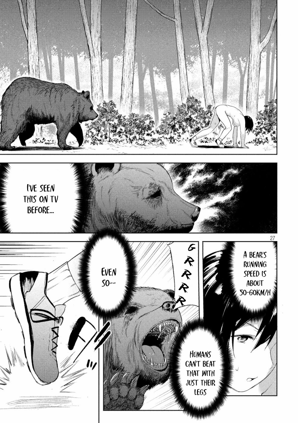 Megami no Sprinter Chapter 21 page 27 - Chapter 21: The 21st Day: Overcoming Trials
