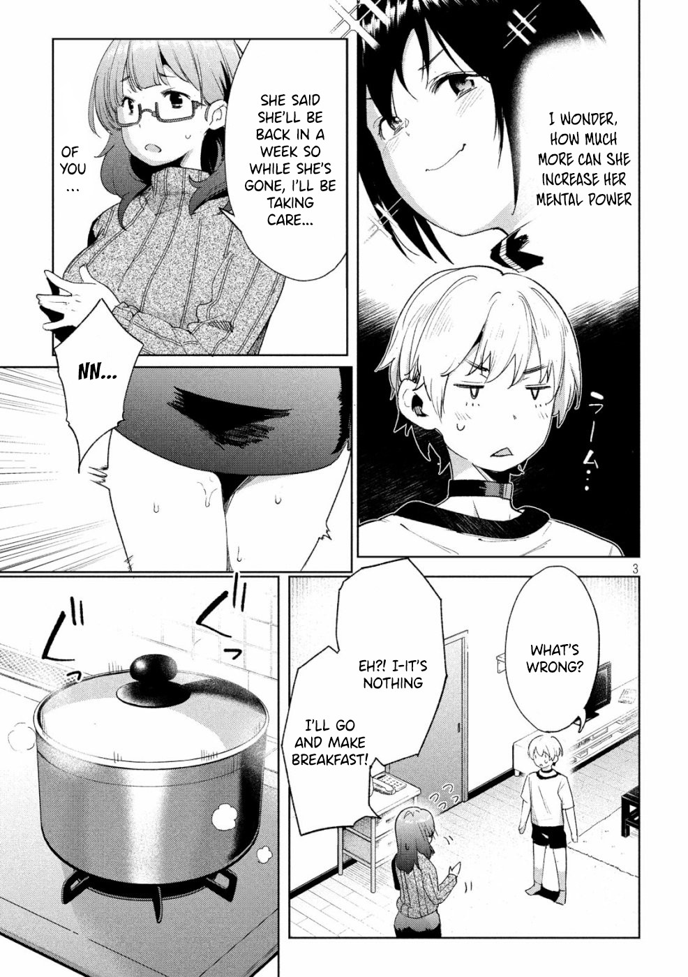 Megami no Sprinter Chapter 21 page 4 - Chapter 21: The 21st Day: Overcoming Trials