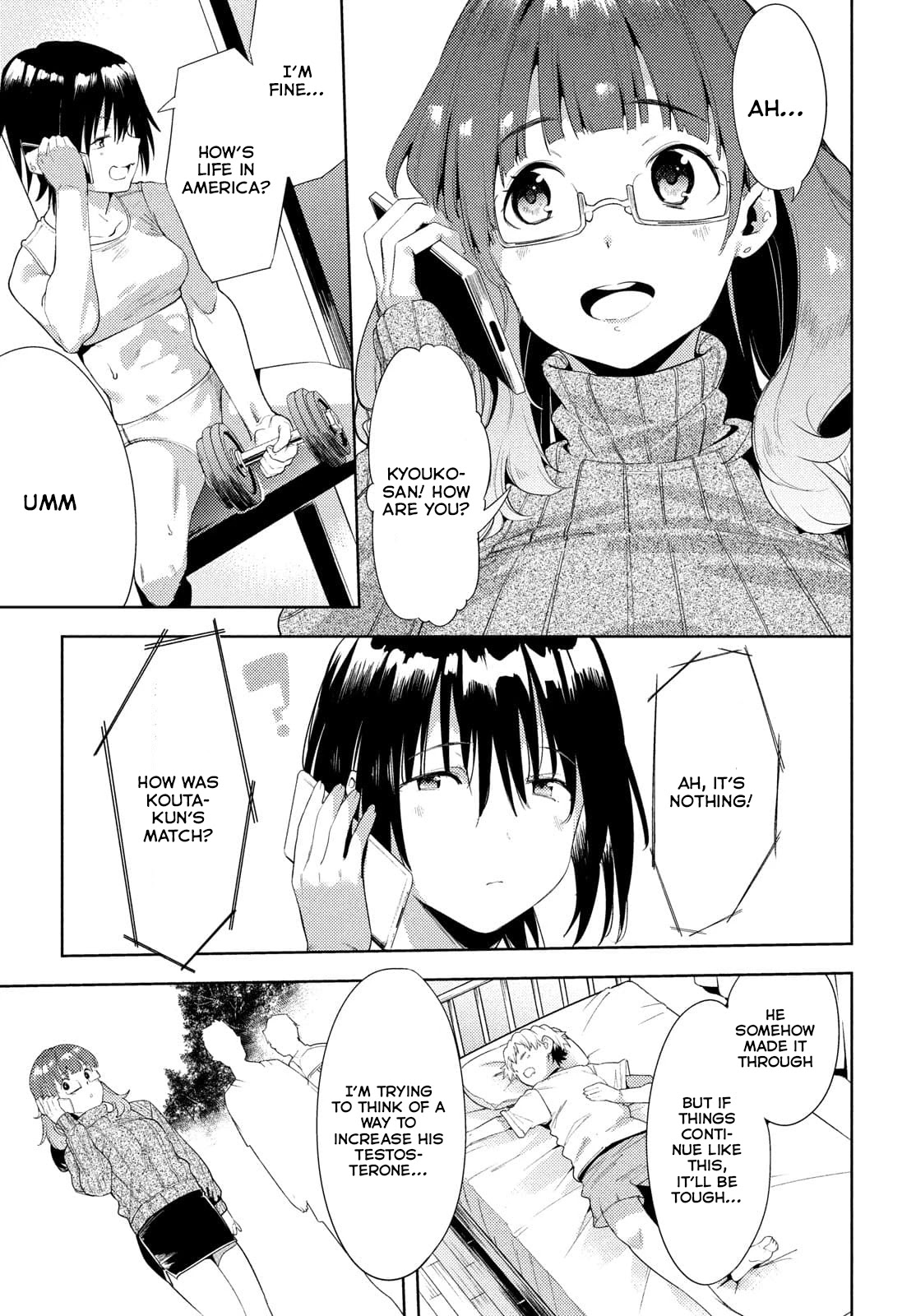 Megami no Sprinter Chapter 39 page 8 - Chapter 39
