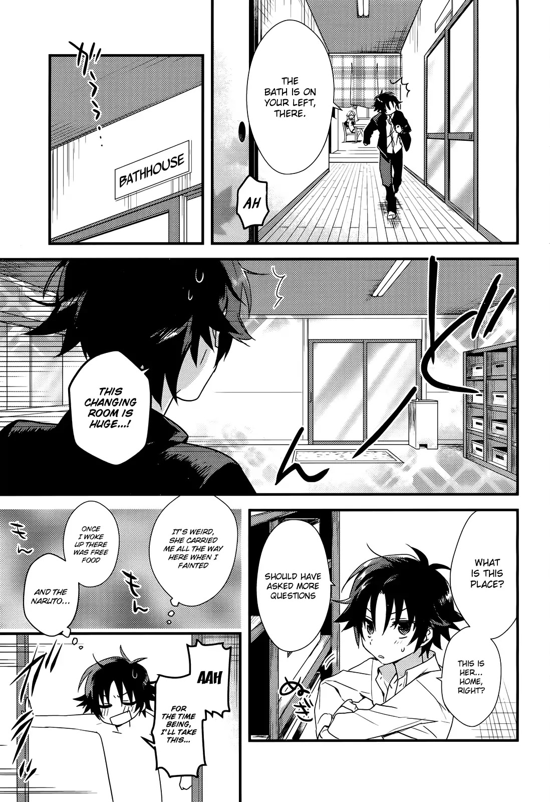 Megami-ryou no Ryoubo-kun. Chapter 1 page 8 - Chapter 1