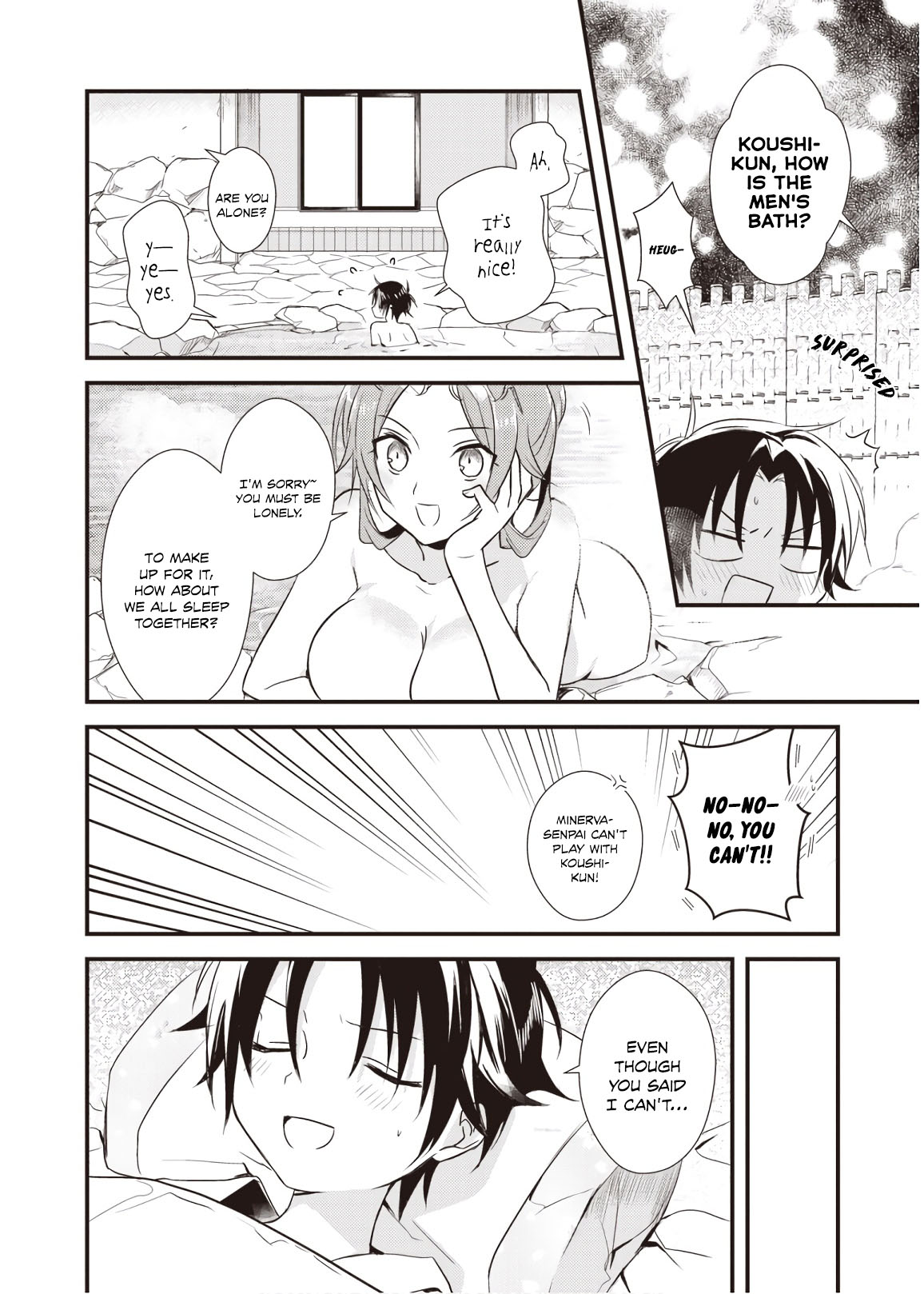 Megami-ryou no Ryoubo-kun. Chapter 10 page 14 - Chapter 10