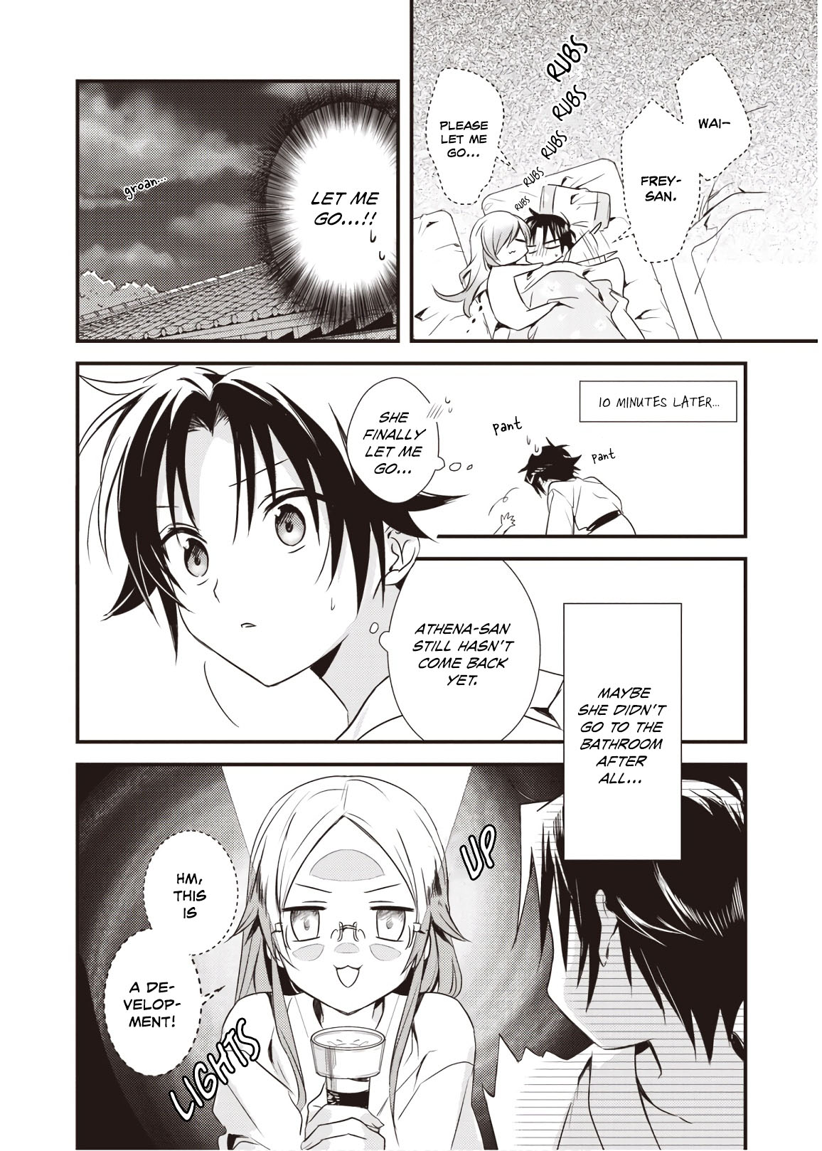 Megami-ryou no Ryoubo-kun. Chapter 10 page 18 - Chapter 10