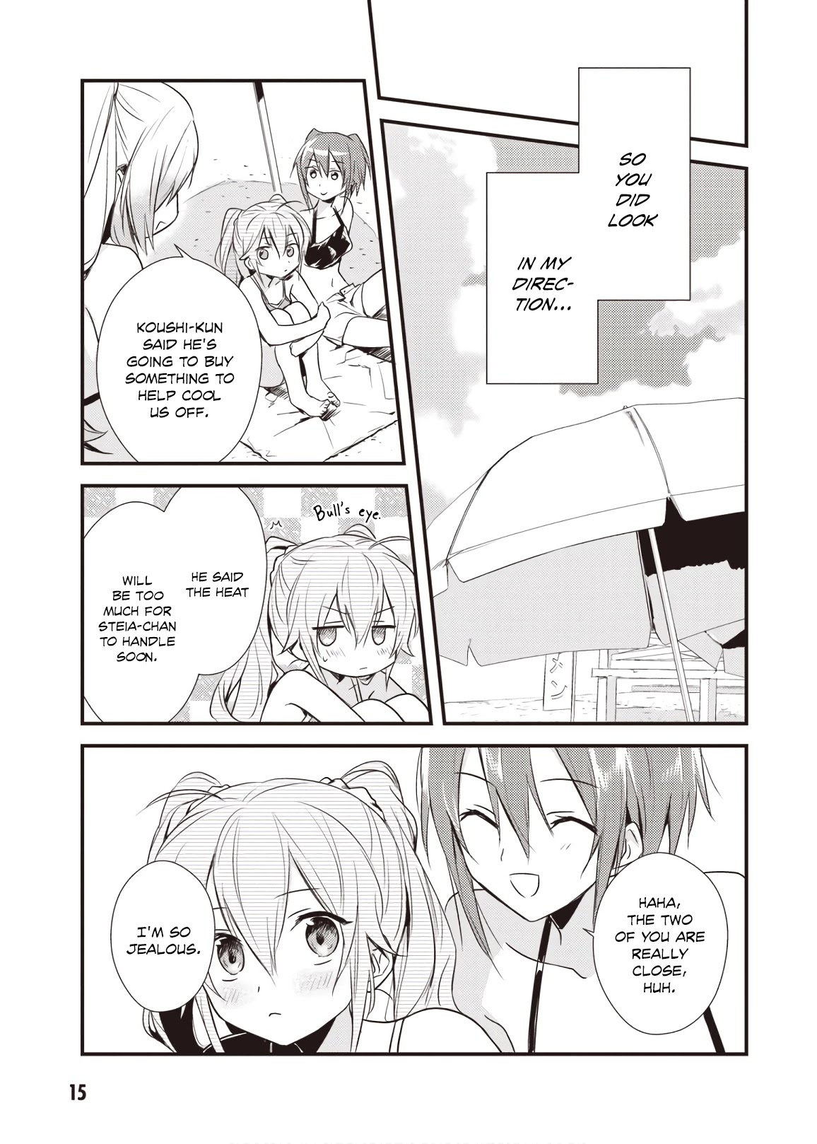 Megami-ryou no Ryoubo-kun. Chapter 11 page 17 - Chapter 11