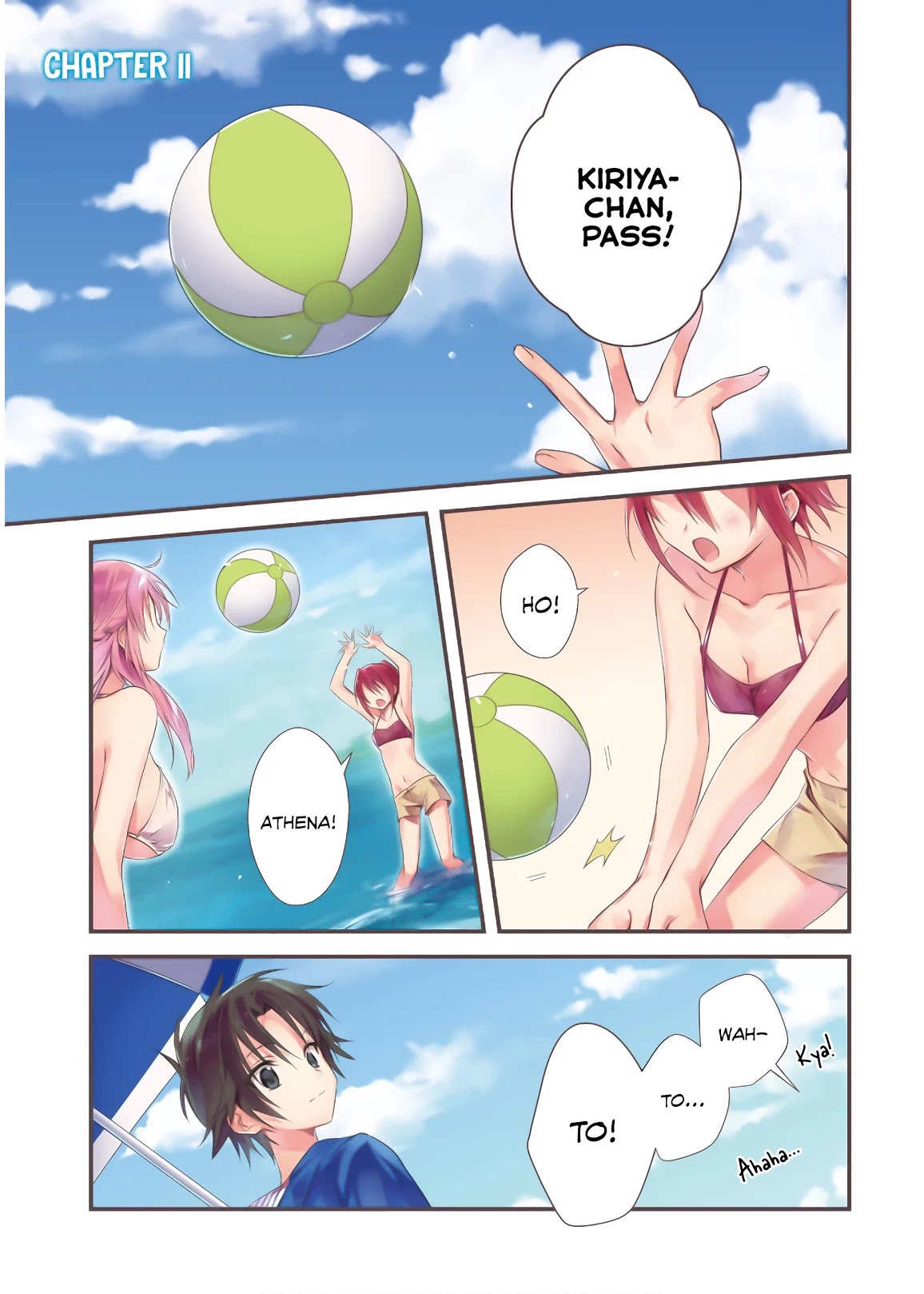 Megami-ryou no Ryoubo-kun. Chapter 11 page 3 - Chapter 11