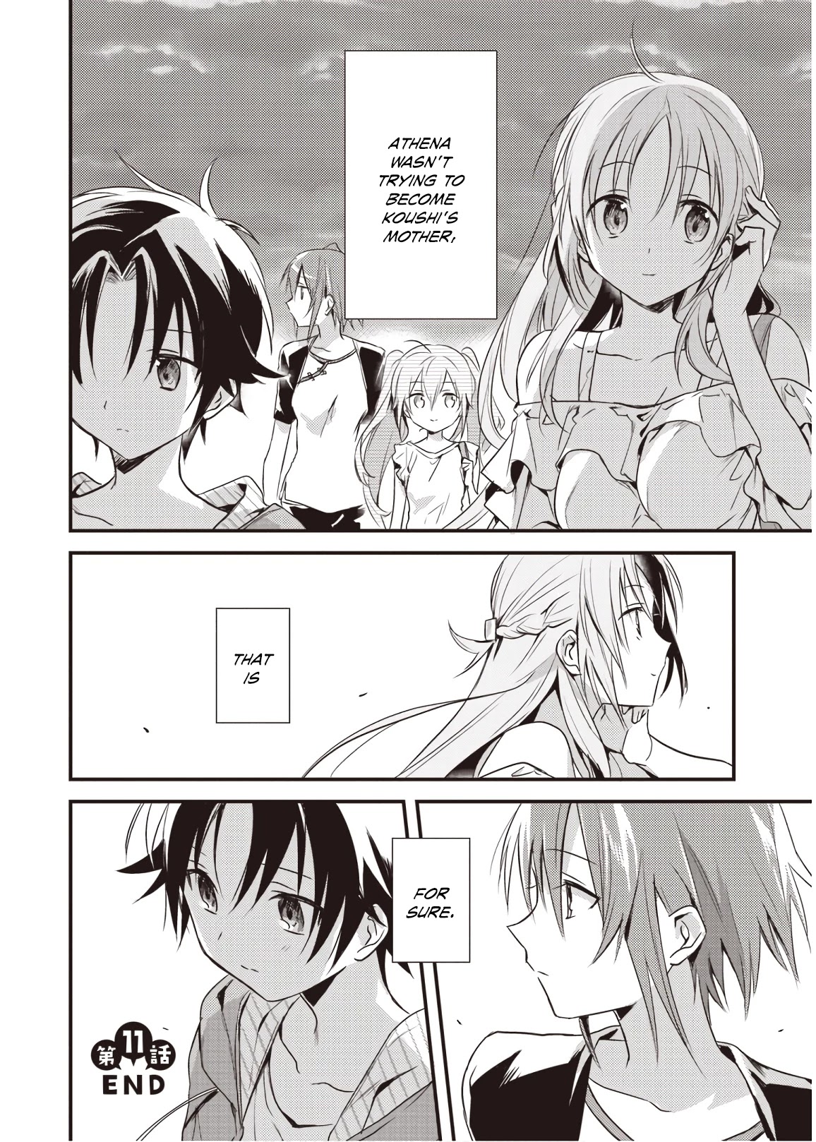 Megami-ryou no Ryoubo-kun. Chapter 11 page 36 - Chapter 11