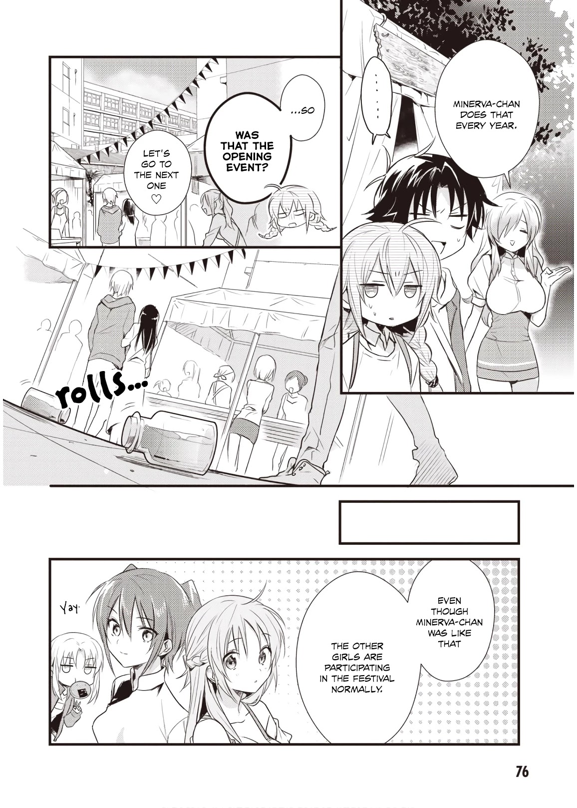 Megami-ryou no Ryoubo-kun. Chapter 13 page 10 - Chapter 13