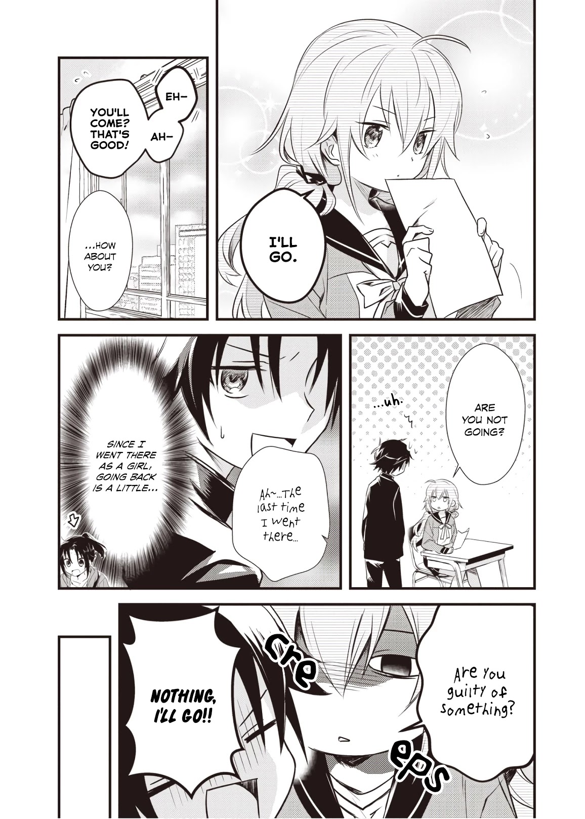 Megami-ryou no Ryoubo-kun. Chapter 13 page 3 - Chapter 13
