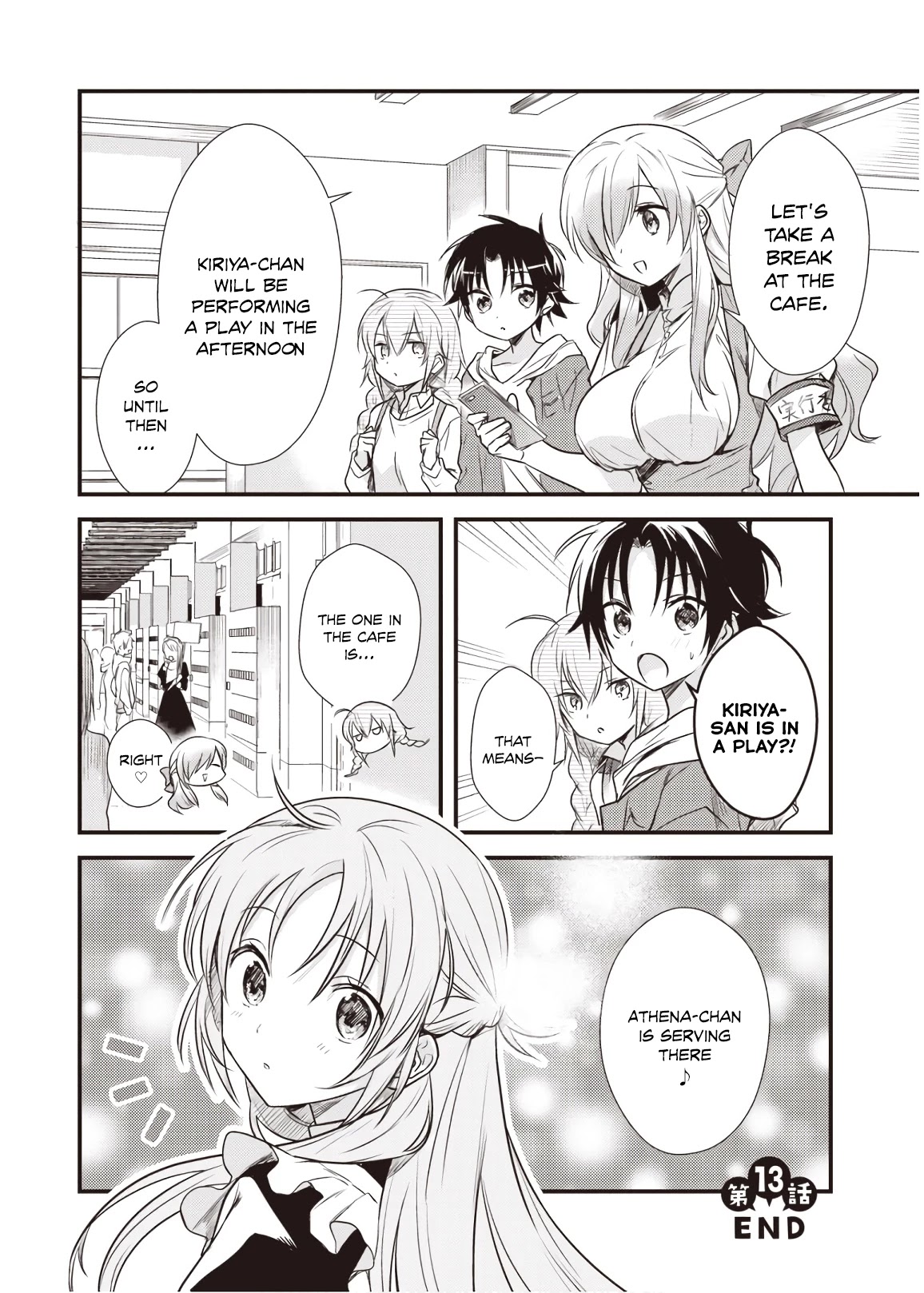 Megami-ryou no Ryoubo-kun. Chapter 13 page 34 - Chapter 13