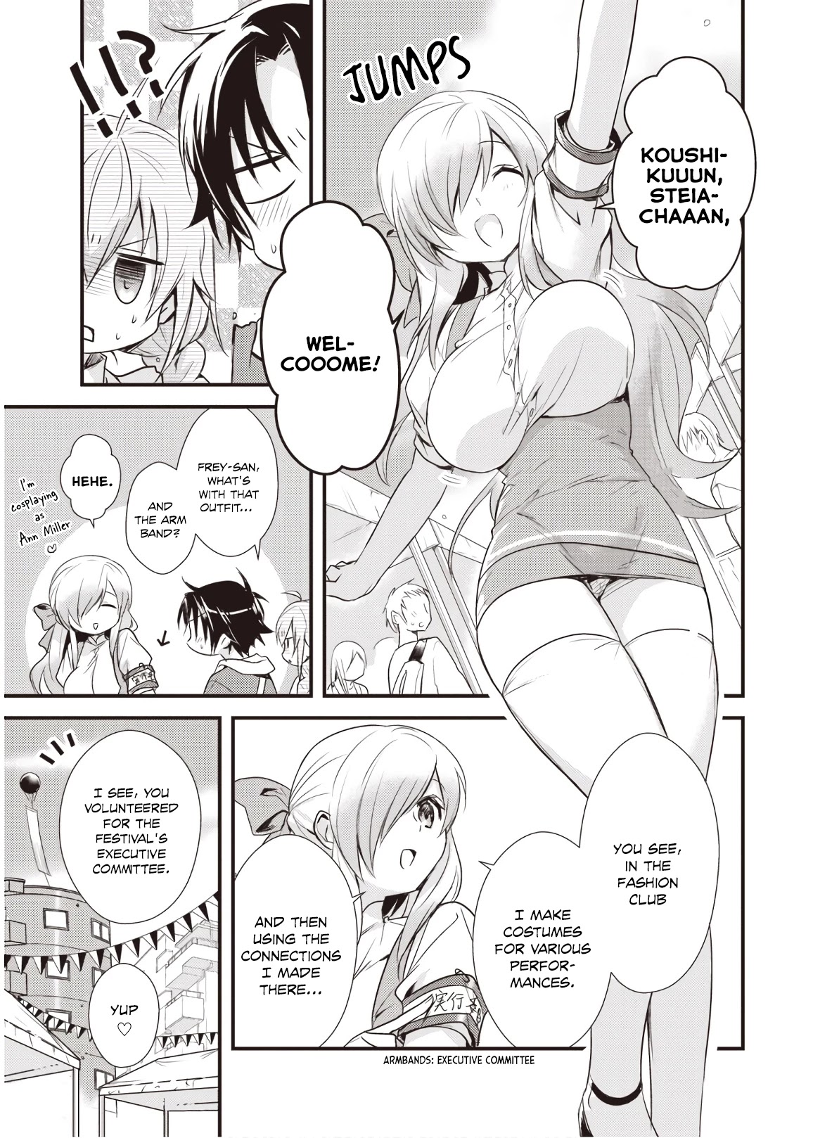 Megami-ryou no Ryoubo-kun. Chapter 13 page 5 - Chapter 13