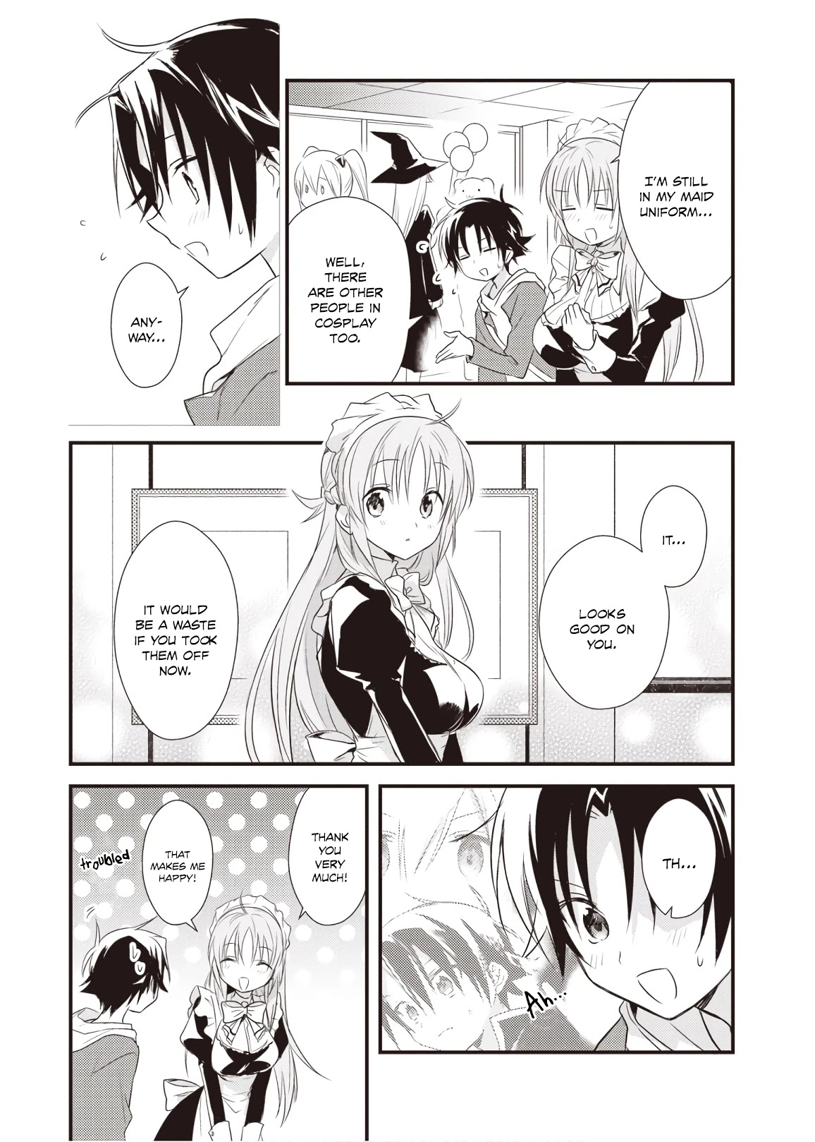 Megami-ryou no Ryoubo-kun. Chapter 14 page 14 - Chapter 14