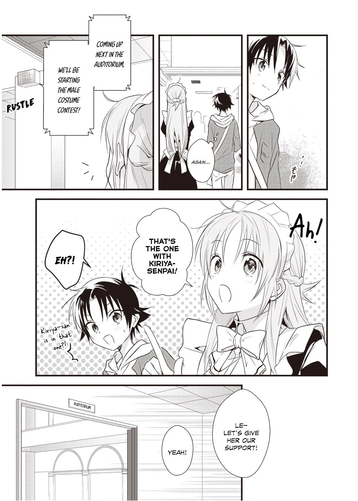 Megami-ryou no Ryoubo-kun. Chapter 14 page 15 - Chapter 14