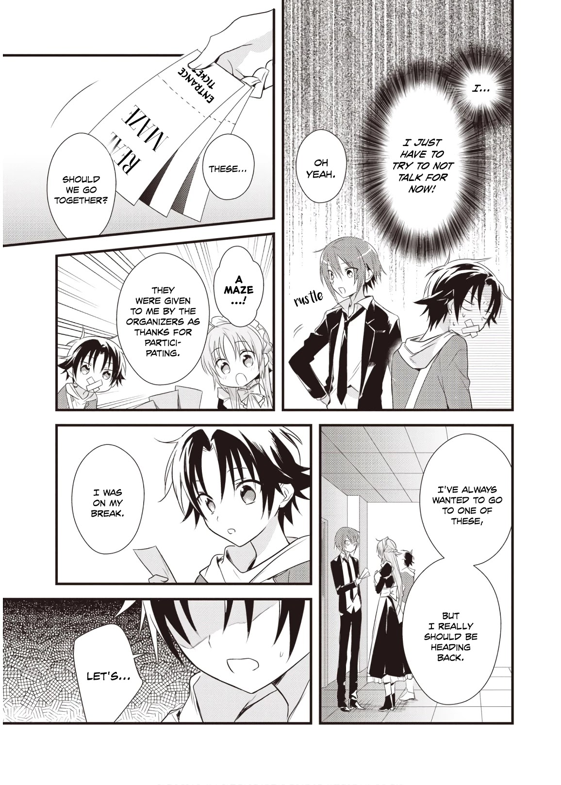 Megami-ryou no Ryoubo-kun. Chapter 14 page 21 - Chapter 14