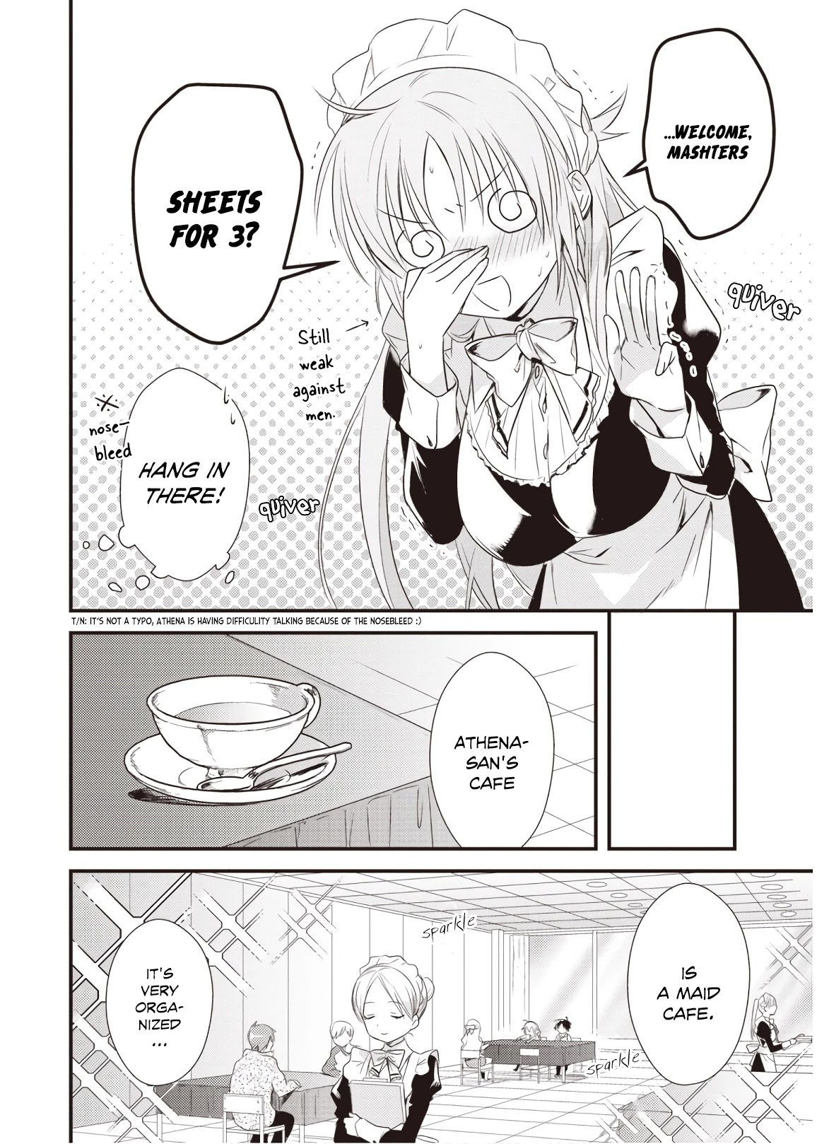 Megami-ryou no Ryoubo-kun. Chapter 14 page 4 - Chapter 14