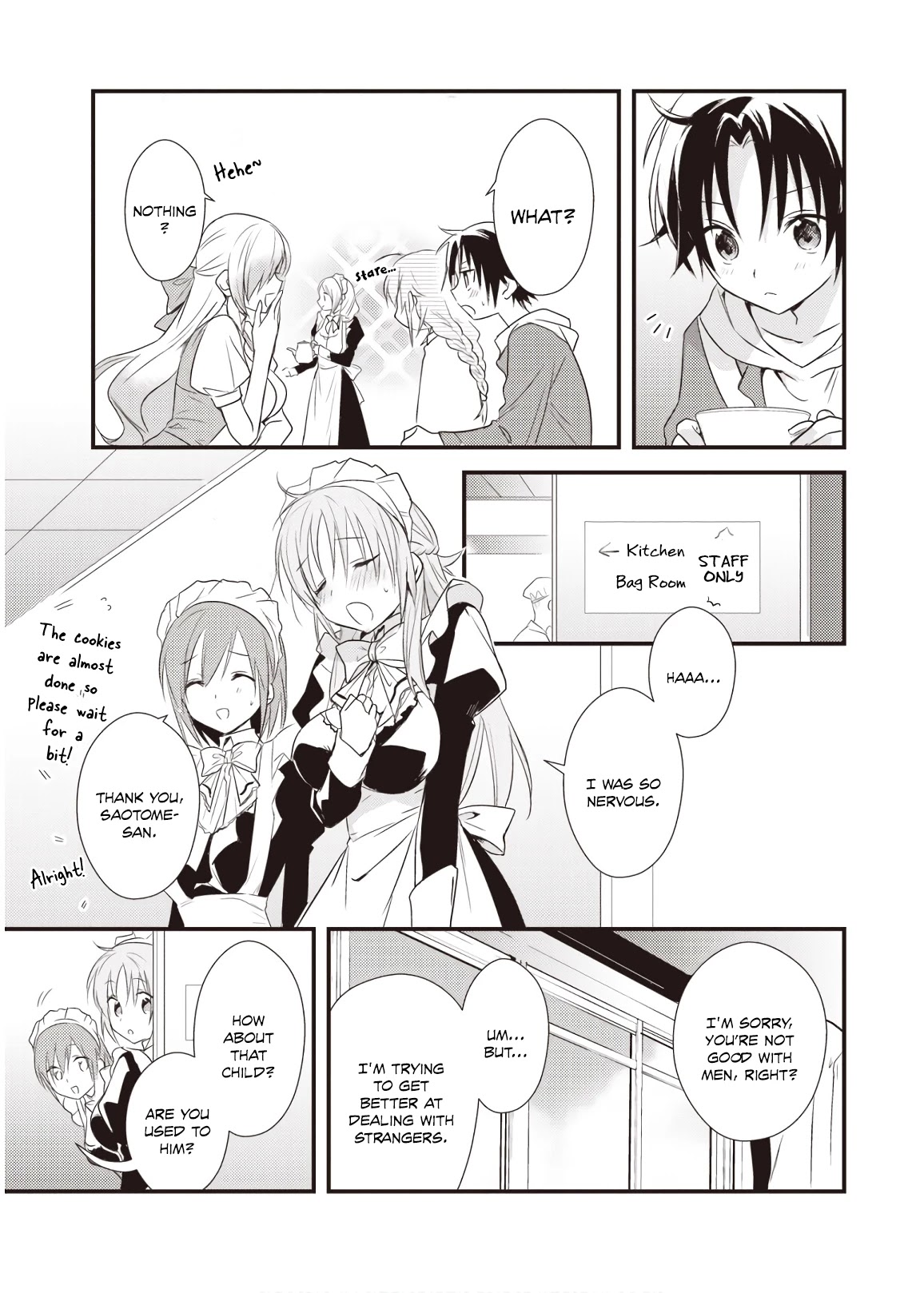 Megami-ryou no Ryoubo-kun. Chapter 14 page 9 - Chapter 14