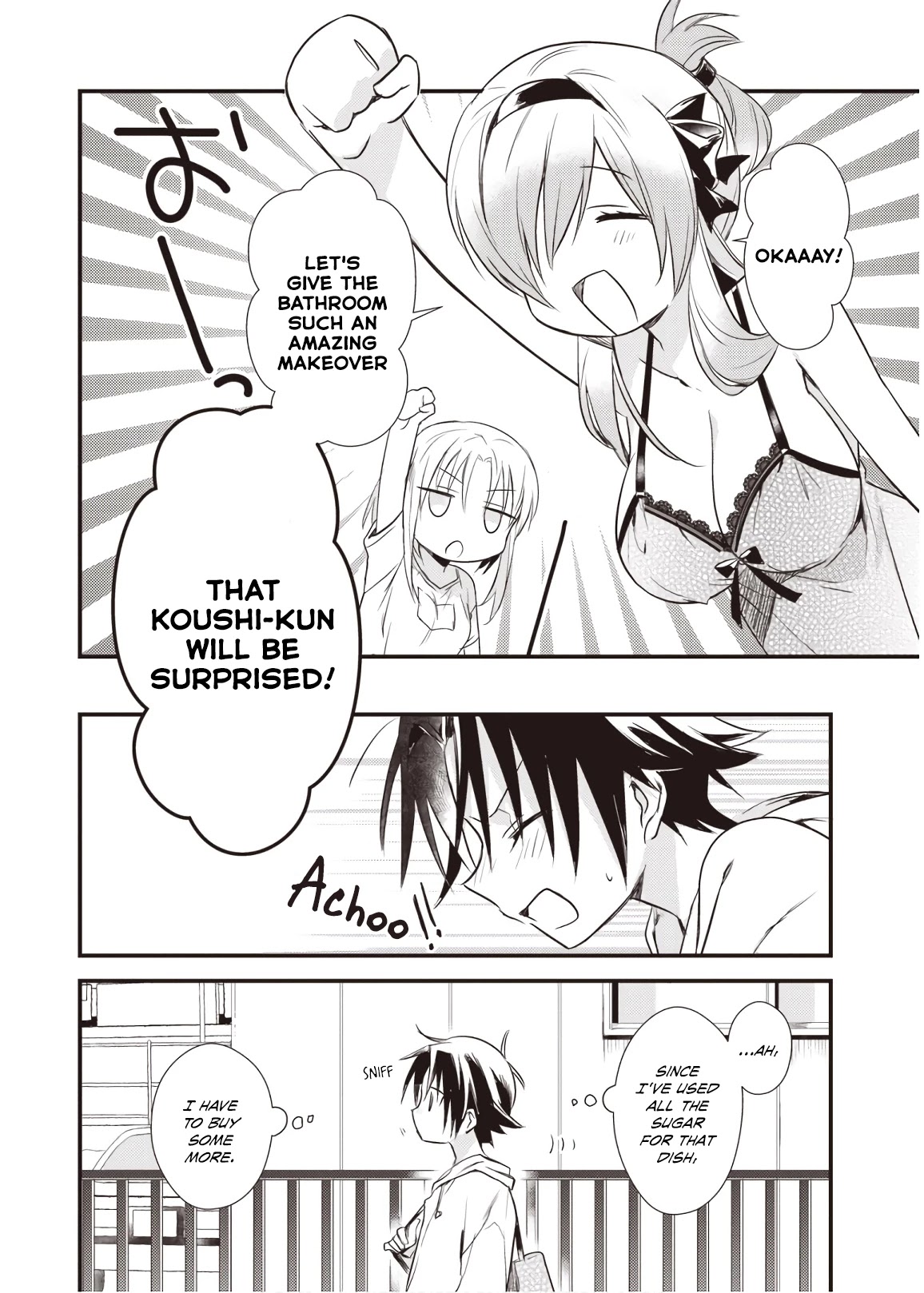 Megami-ryou no Ryoubo-kun. Chapter 15 page 10 - Chapter 15