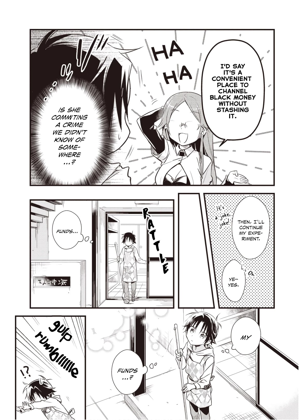 Megami-ryou no Ryoubo-kun. Chapter 15 page 3 - Chapter 15