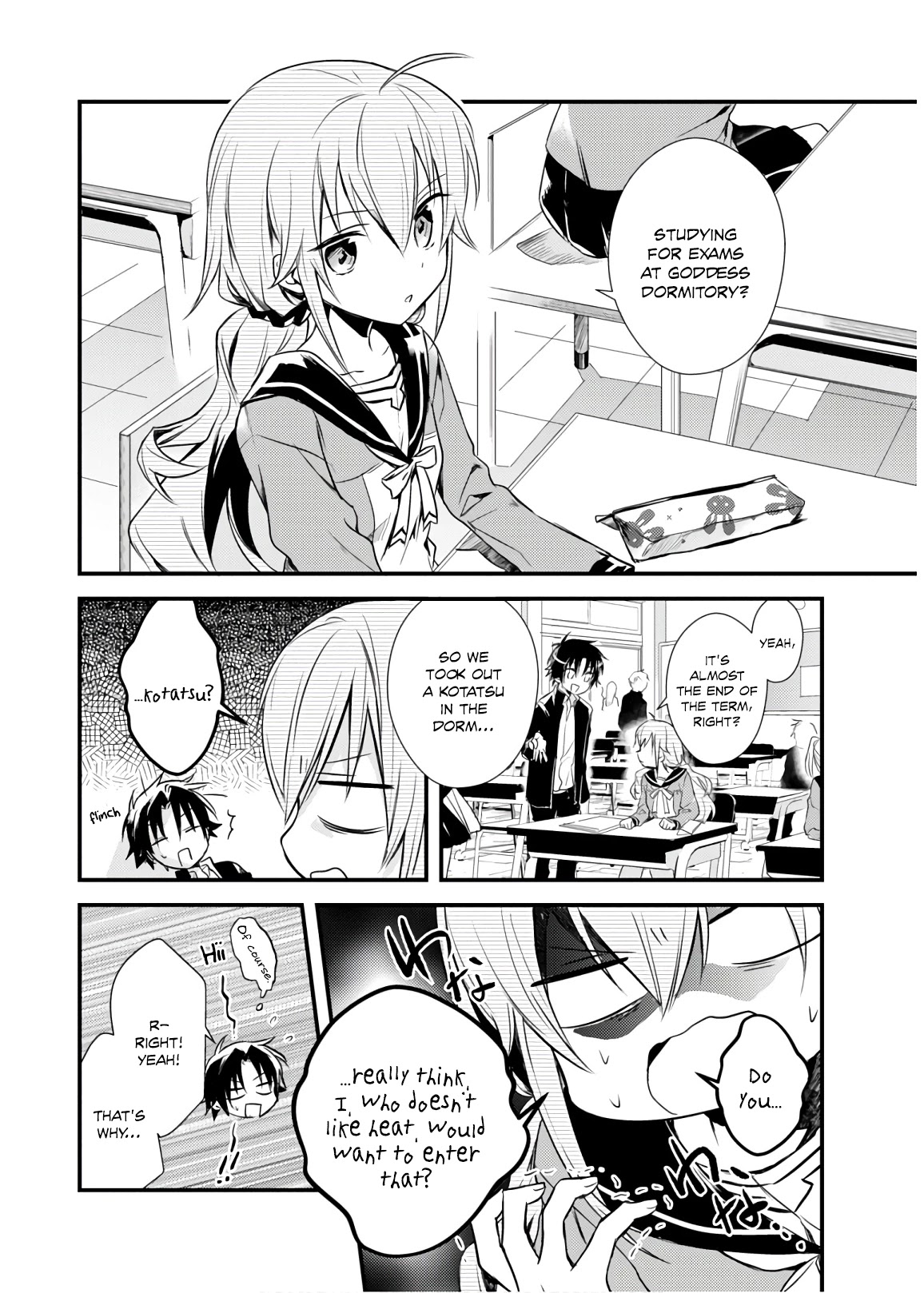 Megami-ryou no Ryoubo-kun. Chapter 16 page 14 - Chapter 16