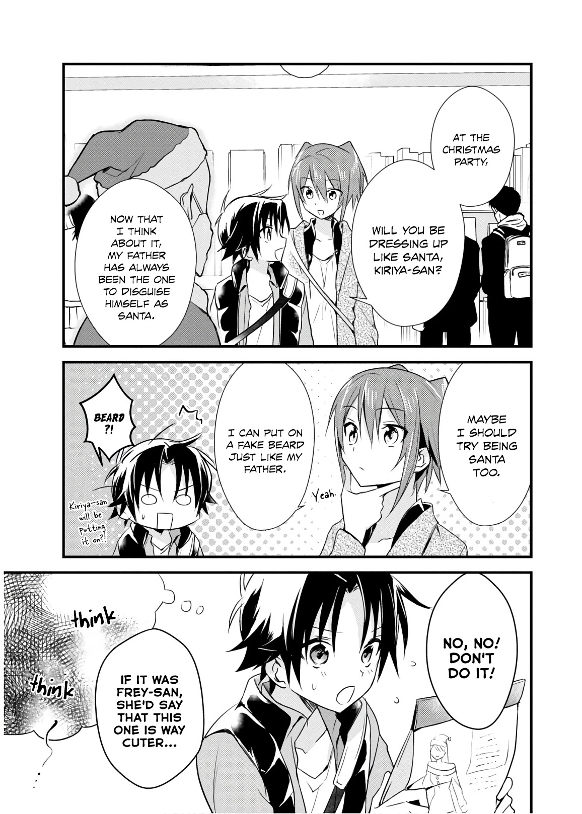 Megami-ryou no Ryoubo-kun. Chapter 17 page 13 - Chapter 17