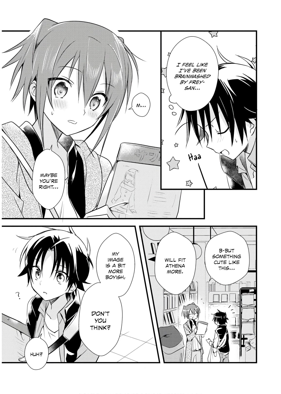 Megami-ryou no Ryoubo-kun. Chapter 17 page 15 - Chapter 17