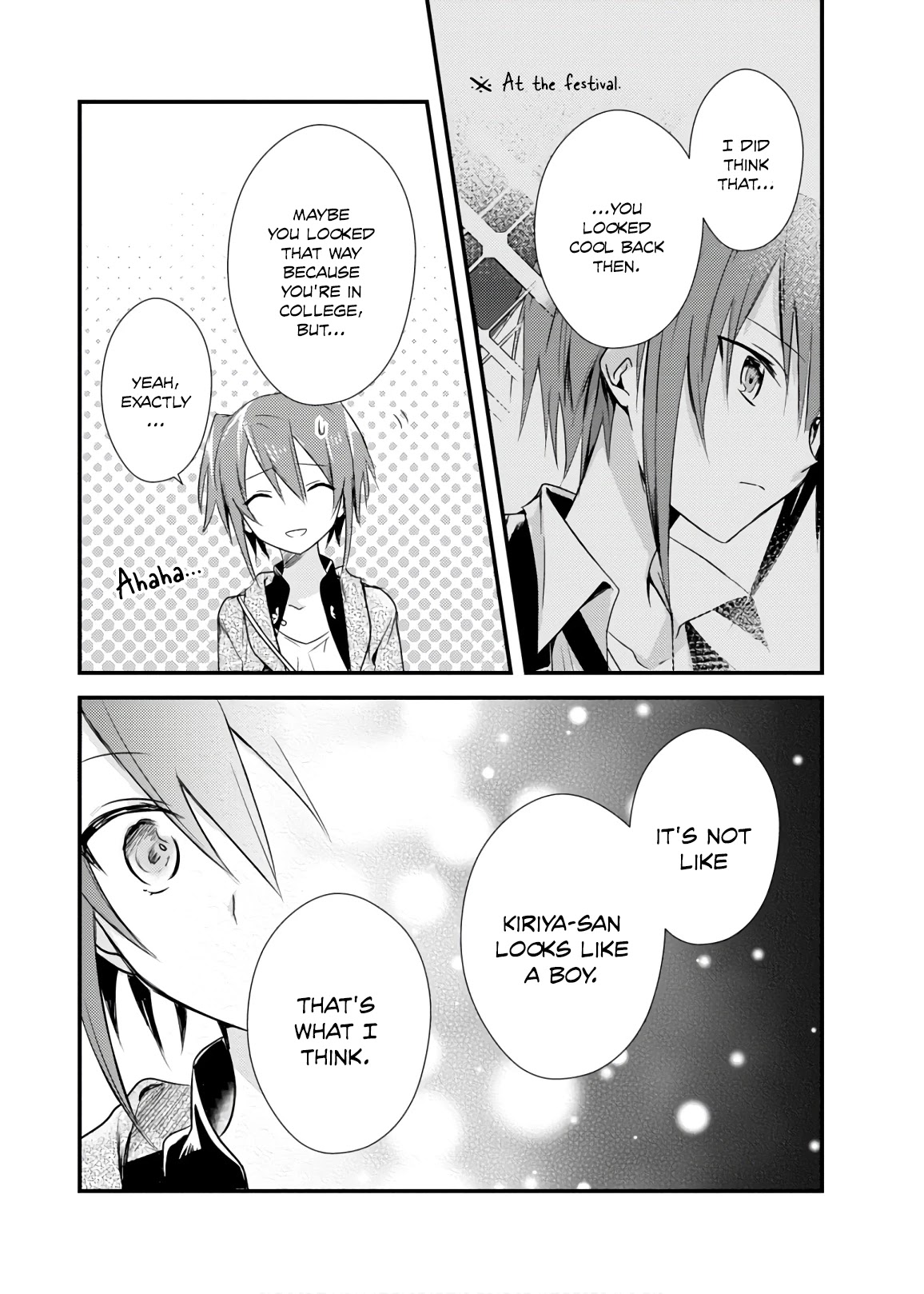 Megami-ryou no Ryoubo-kun. Chapter 17 page 16 - Chapter 17