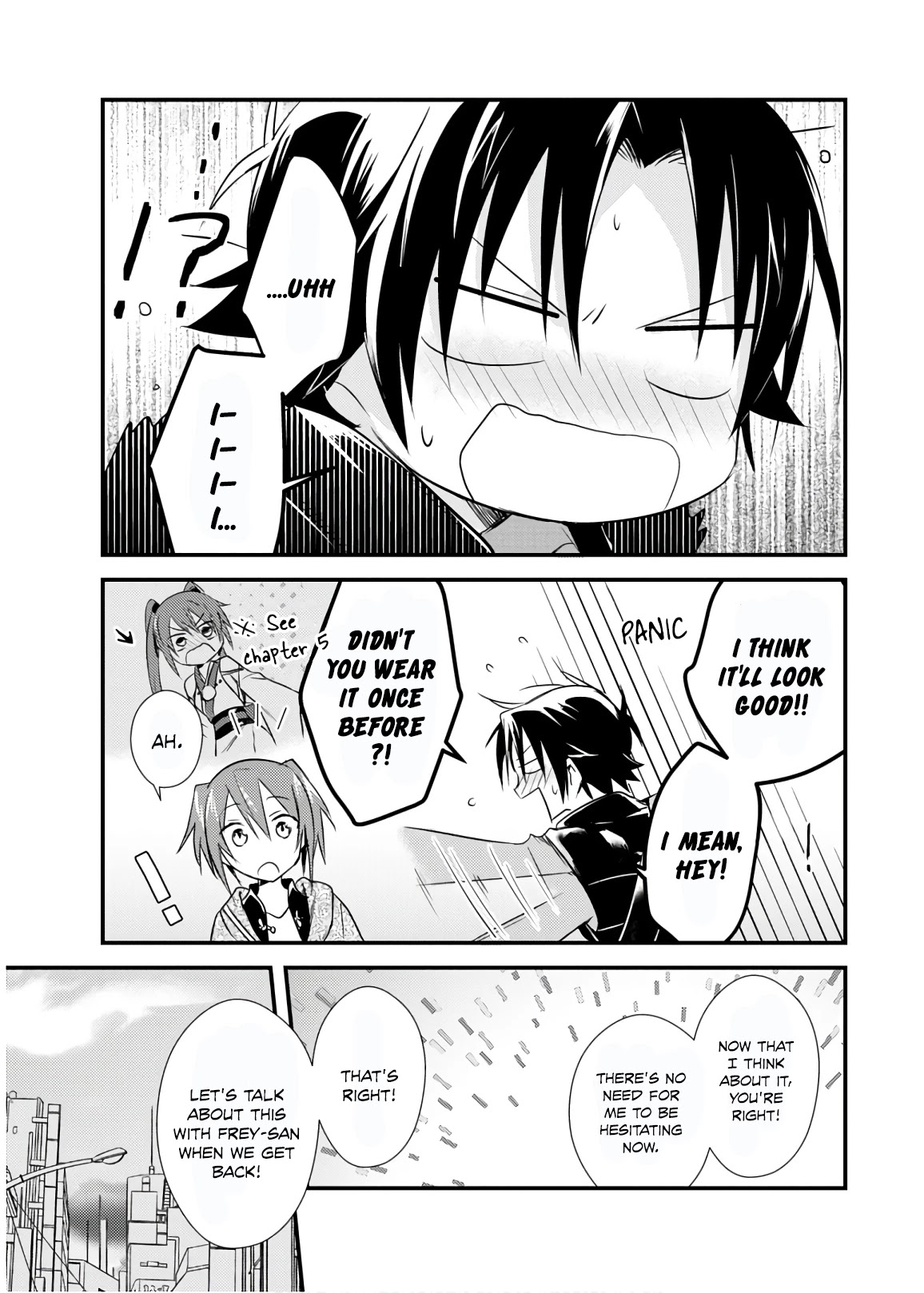 Megami-ryou no Ryoubo-kun. Chapter 17 page 19 - Chapter 17