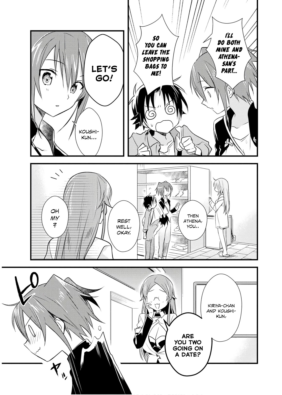 Megami-ryou no Ryoubo-kun. Chapter 17 page 5 - Chapter 17