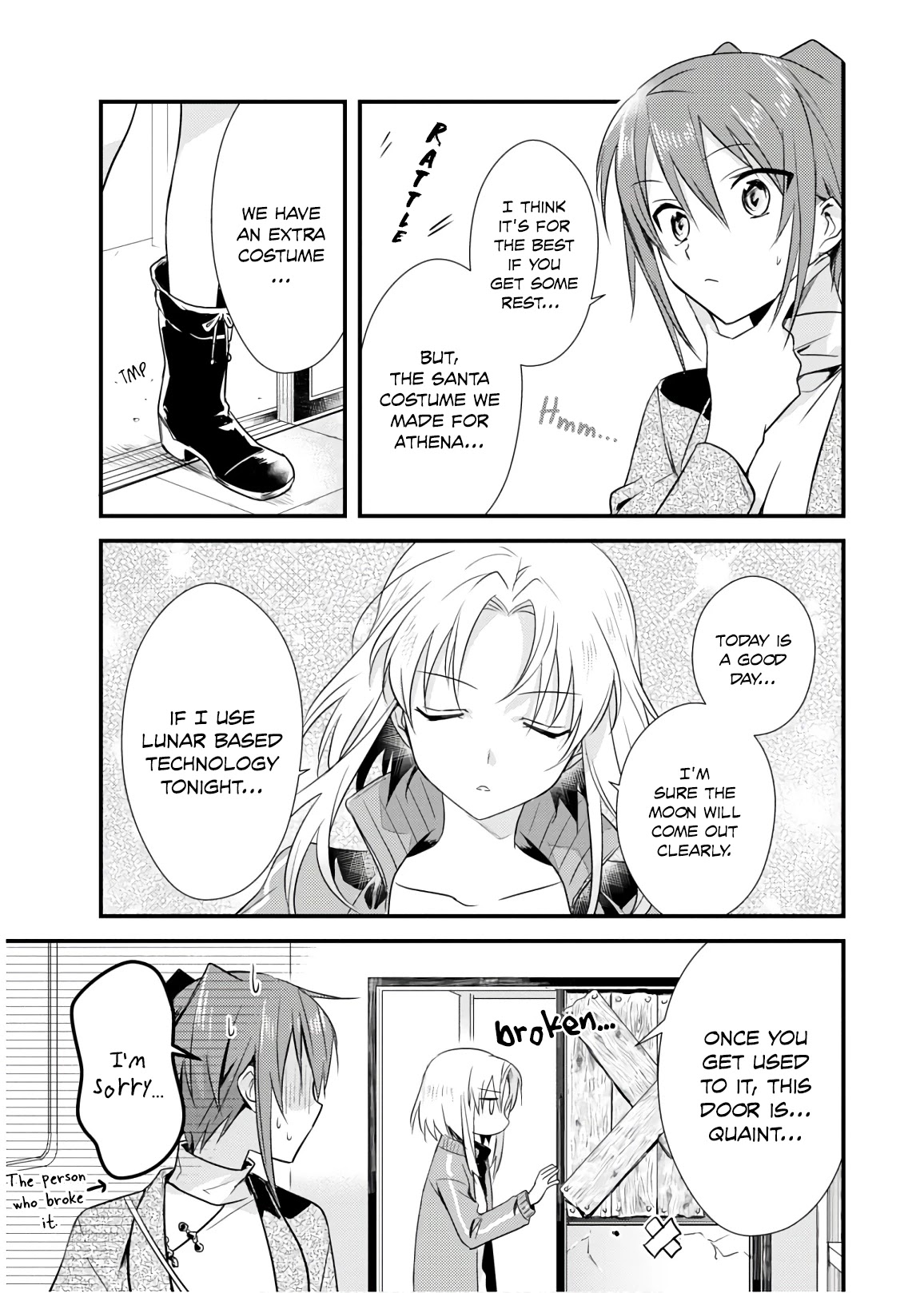 Megami-ryou no Ryoubo-kun. Chapter 18 page 3 - Chapter 18