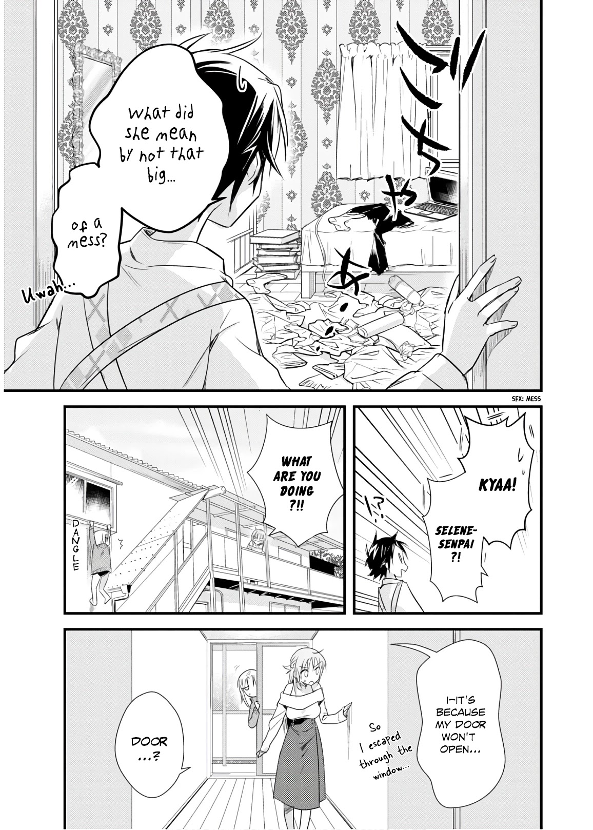 Megami-ryou no Ryoubo-kun. Chapter 19 page 3 - Chapter 19
