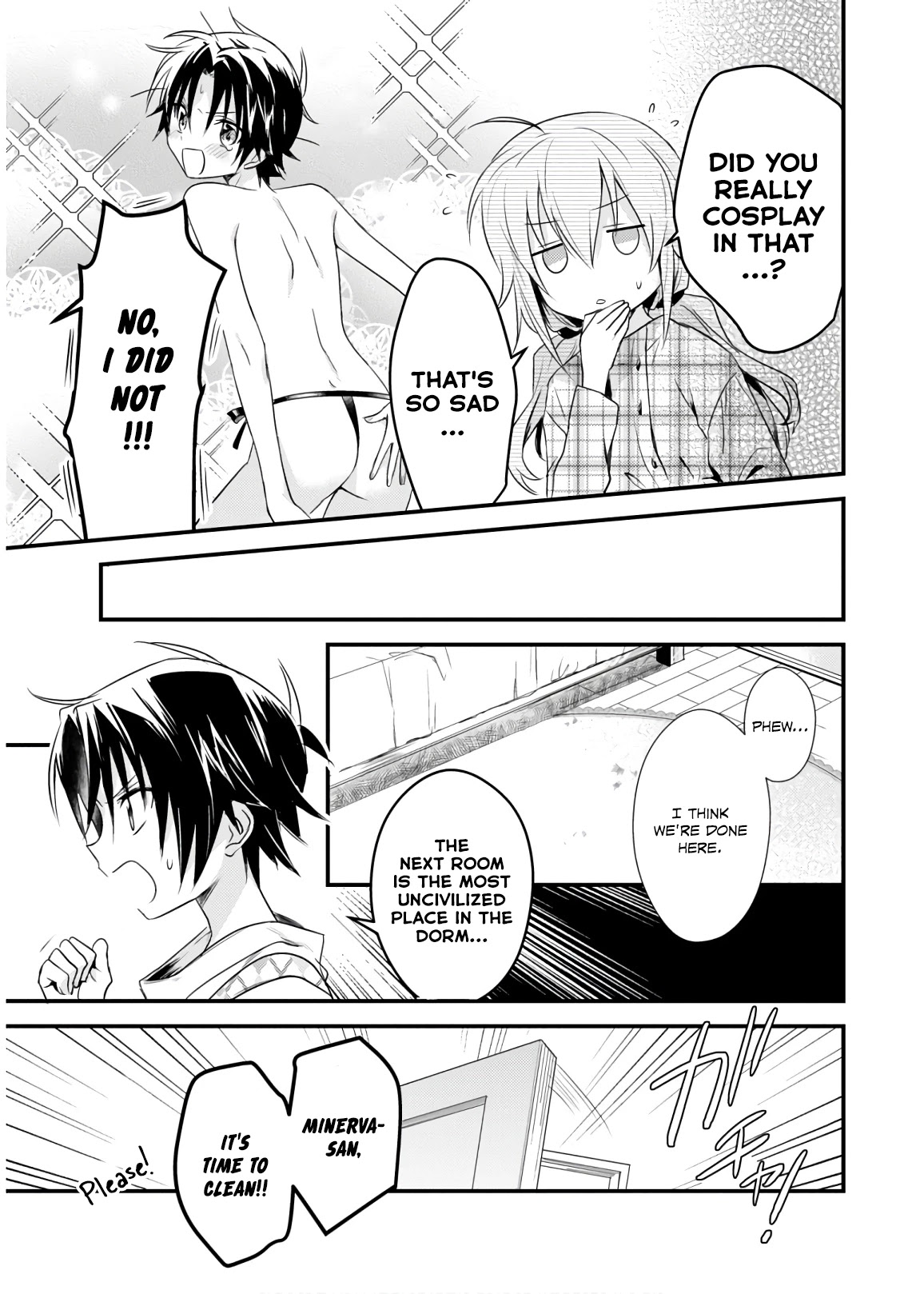 Megami-ryou no Ryoubo-kun. Chapter 19 page 9 - Chapter 19