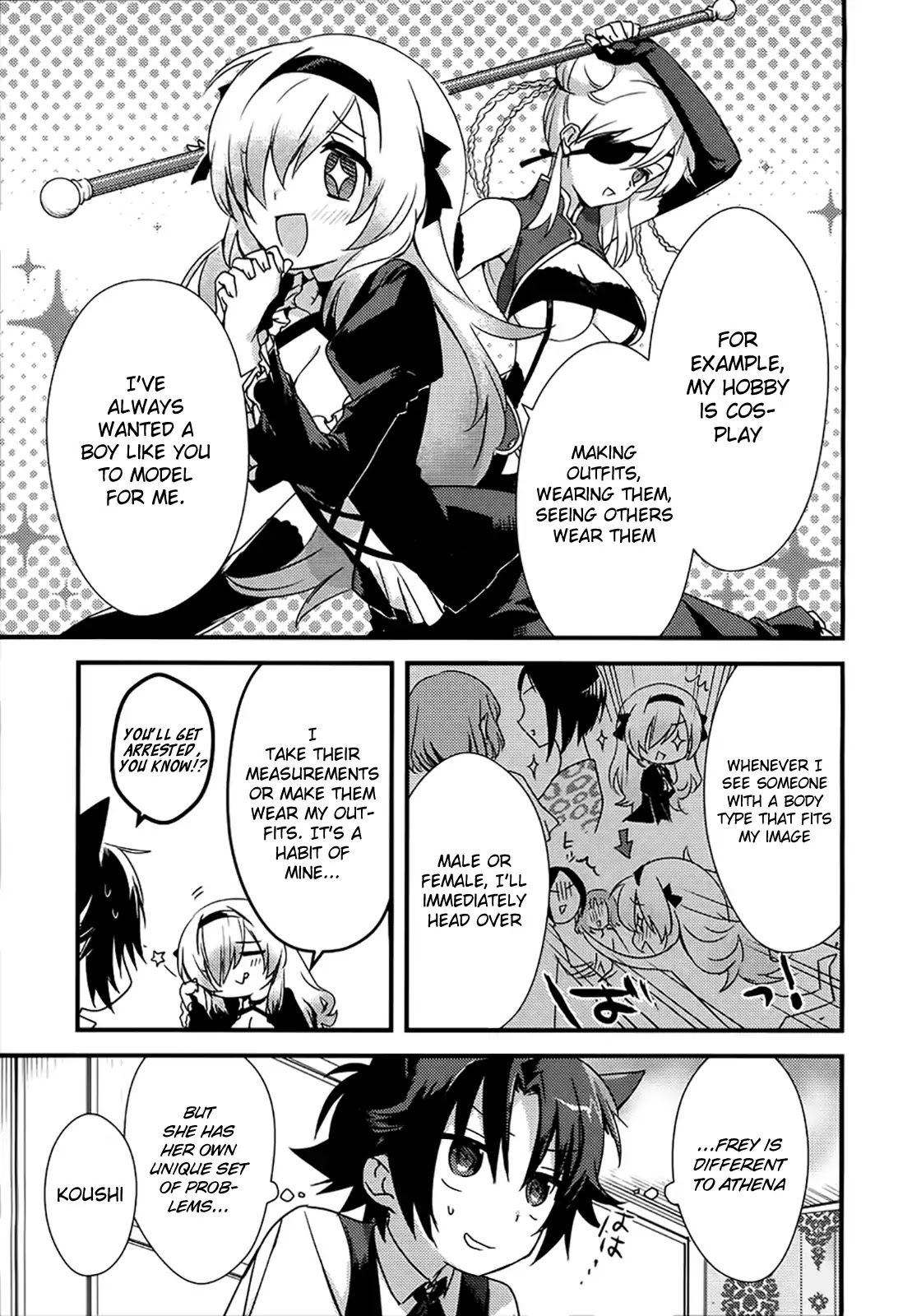 Megami-ryou no Ryoubo-kun. Chapter 2 page 11 - Chapter 2