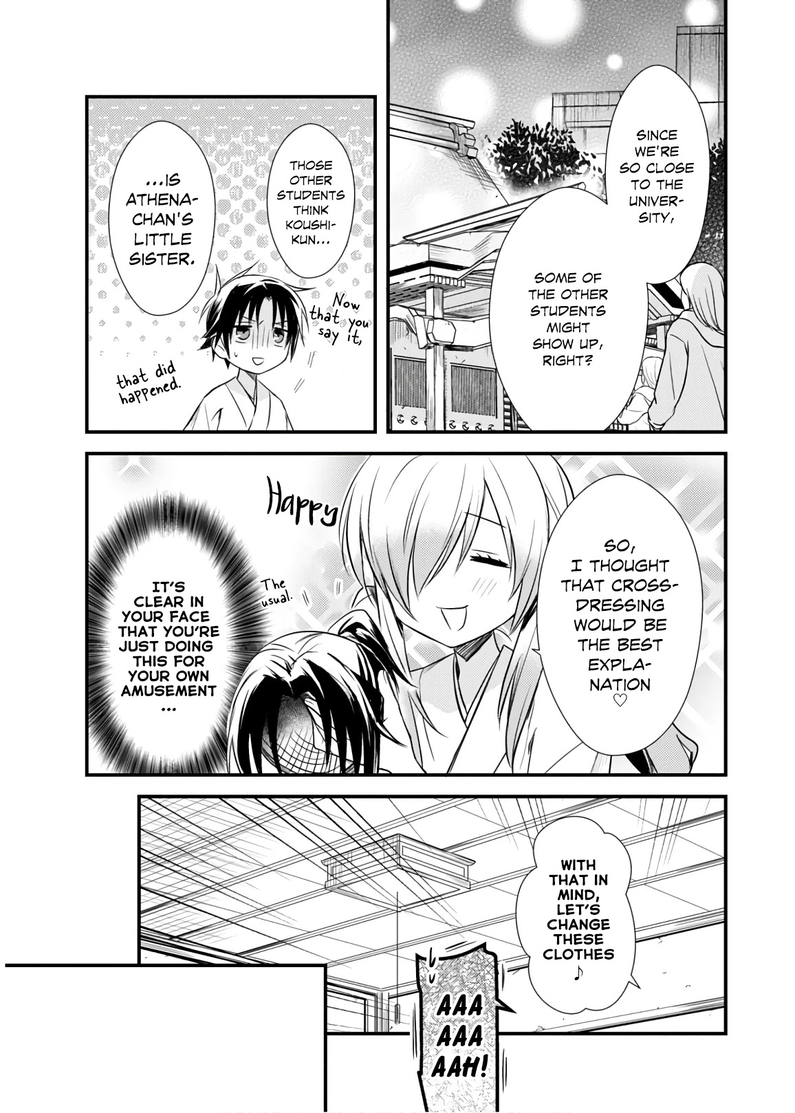 Megami-ryou no Ryoubo-kun. Chapter 21 page 3 - Chapter 21