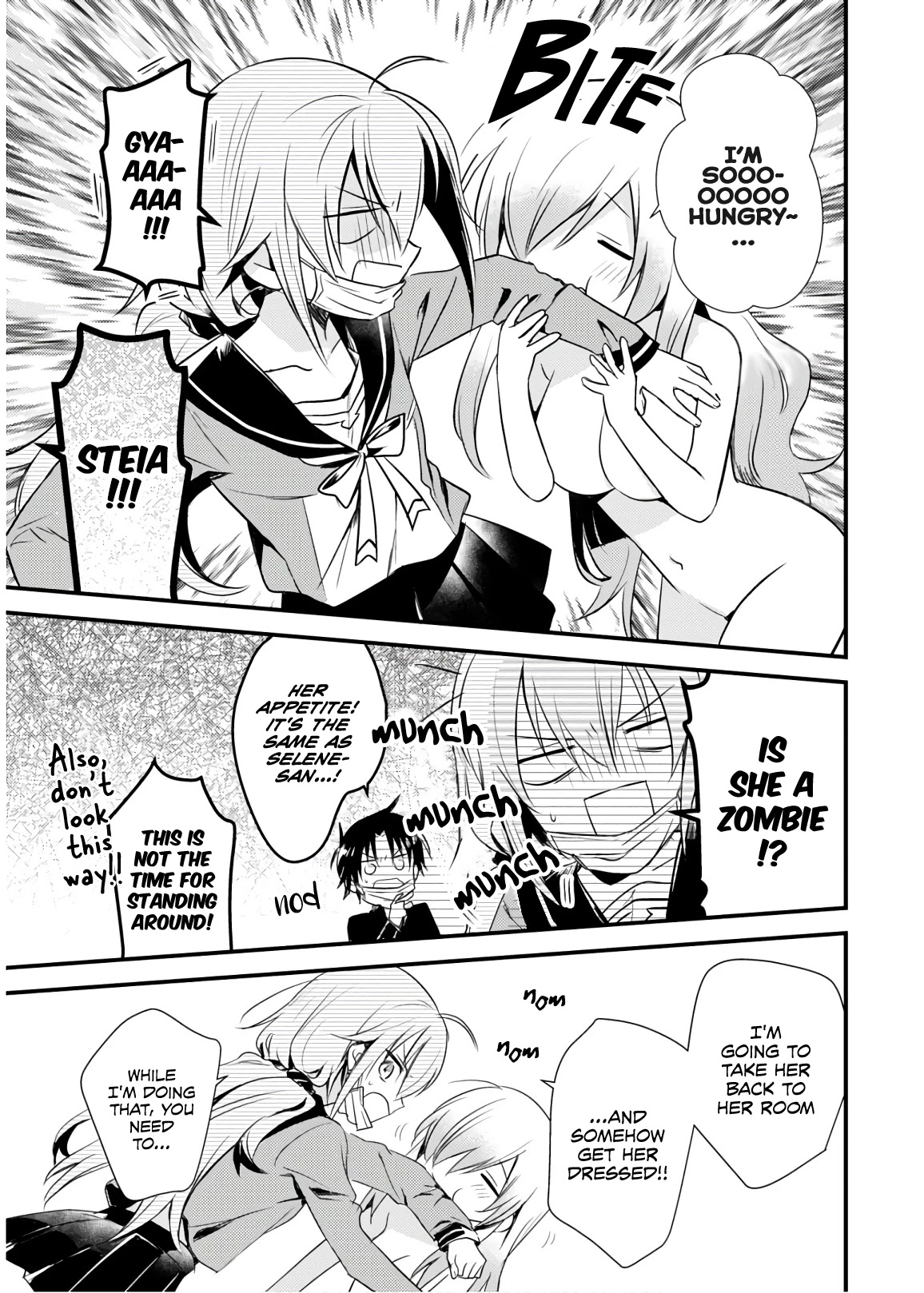 Megami-ryou no Ryoubo-kun. Chapter 22 page 12 - Chapter 22