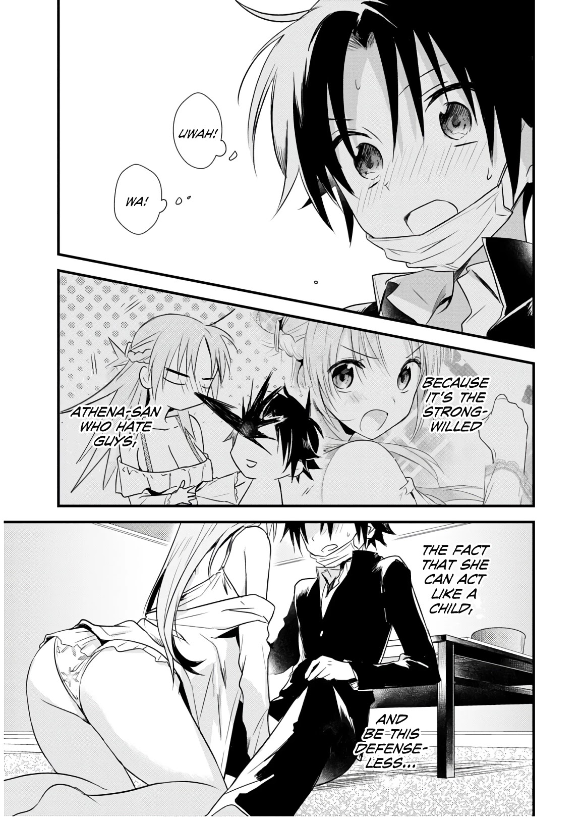Megami-ryou no Ryoubo-kun. Chapter 22 page 22 - Chapter 22